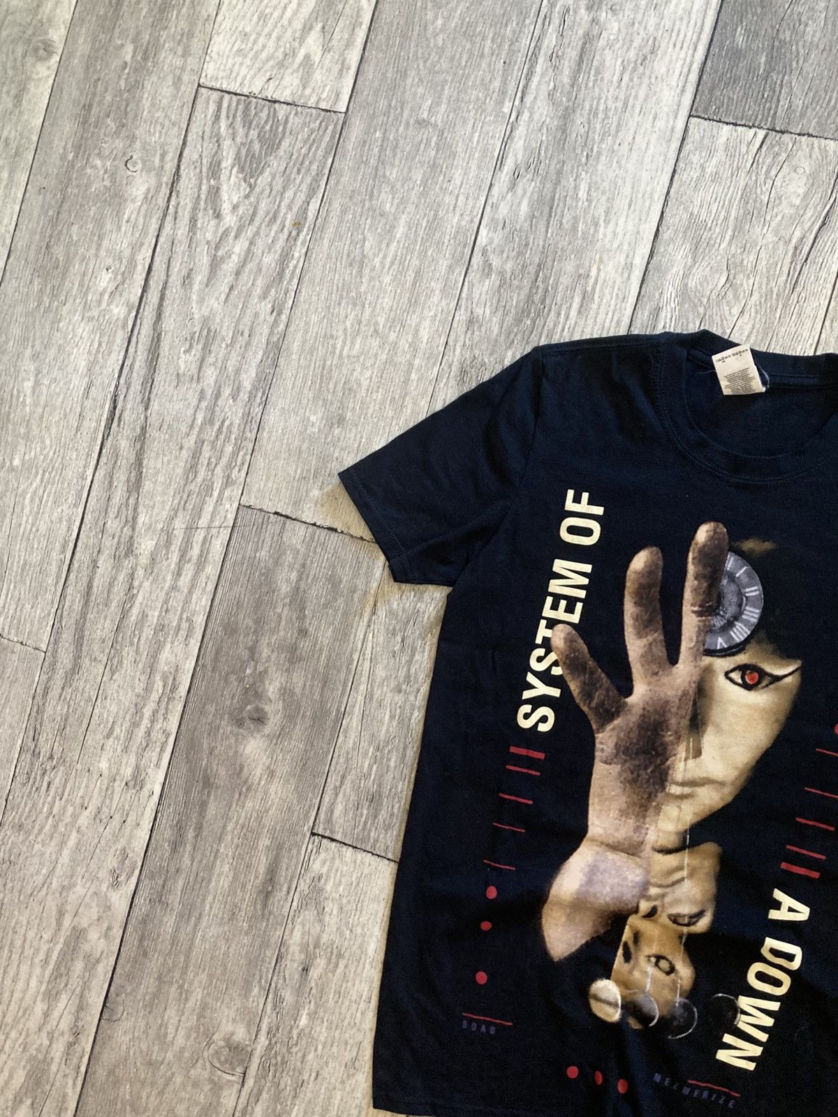 Band Tees × Vintage Vintage system of a down tee tshirt S y2k drip opium Size US S / EU 44-46 / 1 - 3 Thumbnail