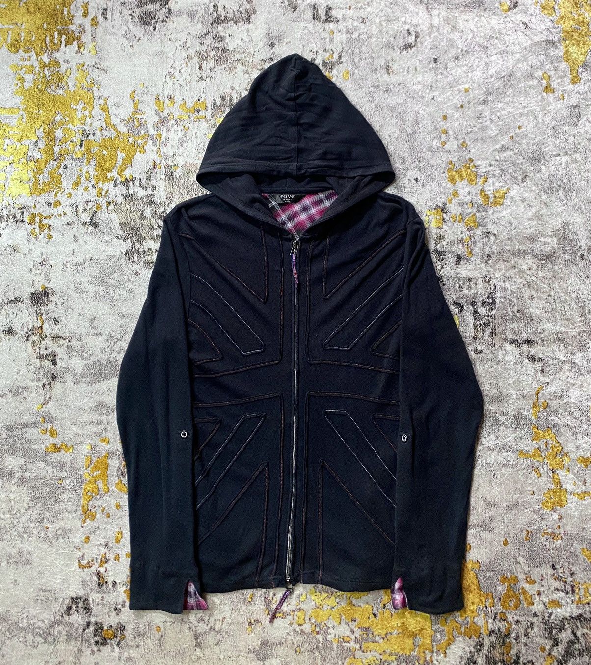 If Six Was Nine × Japanese Brand × Le Grande Bleu (L.G.B.) Japanes fuve edge embroidery flag ifsix lgb style Size US M / EU 48-50 / 2 - 1 Thumbnail
