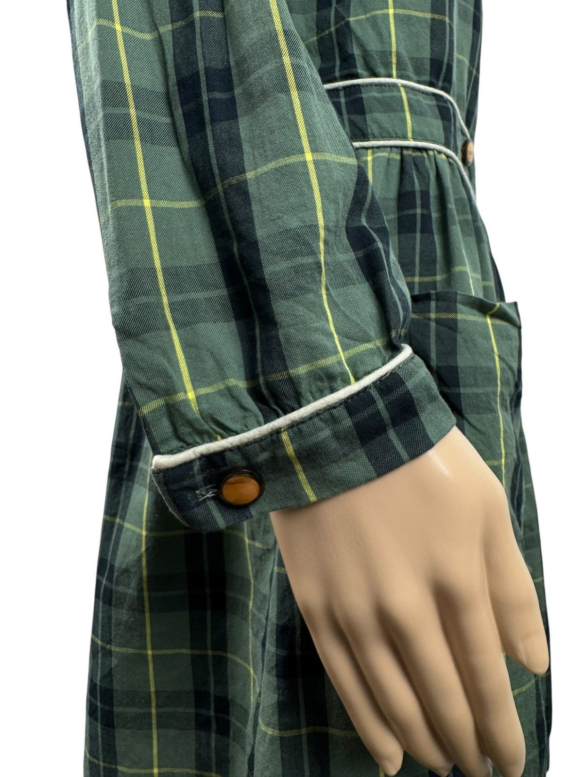 A.P.C. A.PC. Rue Madame Paris Plaid Shirt Dress size M Cotton Size M / US 6-8 / IT 42-44 - 10 Thumbnail