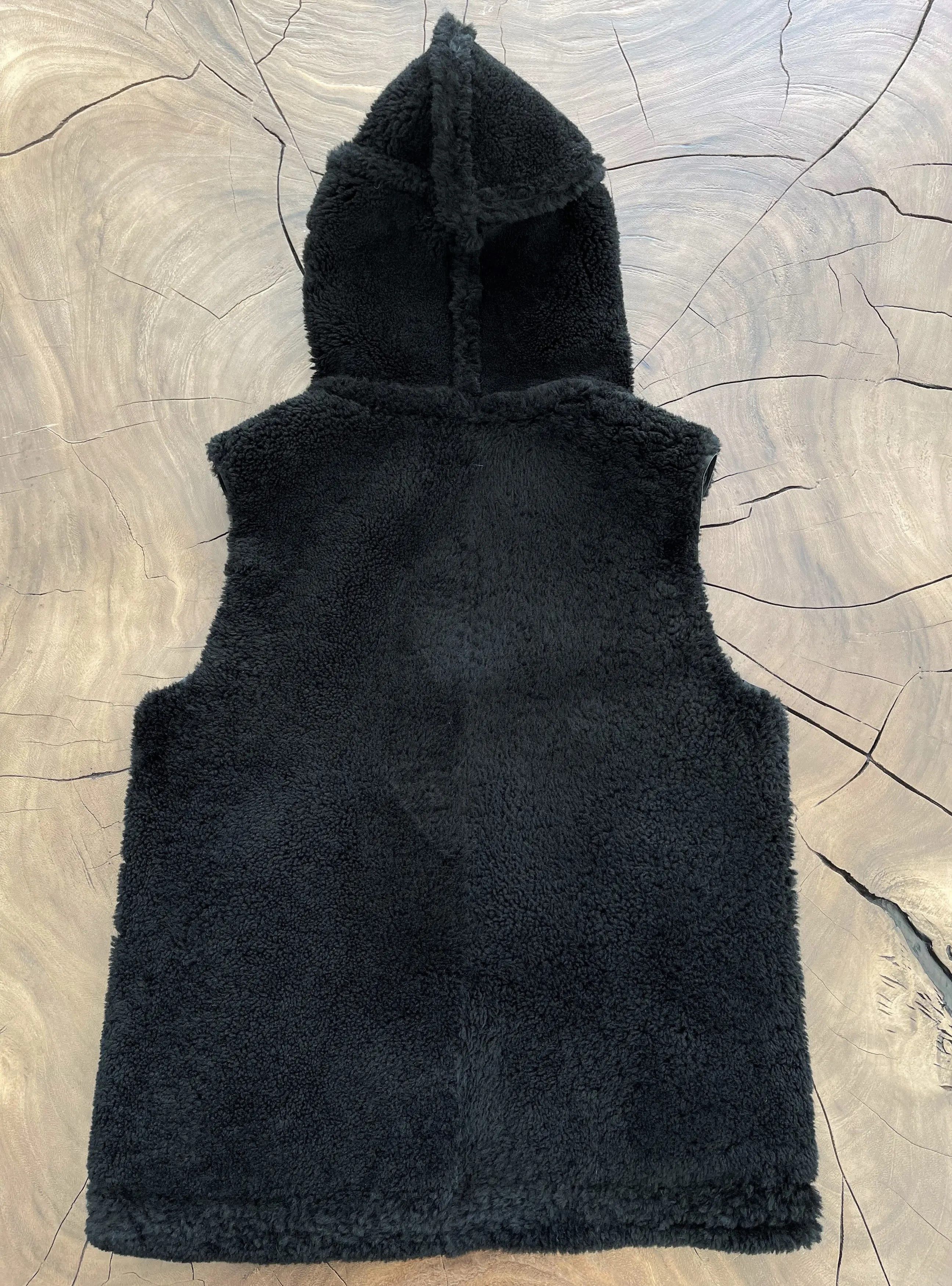 Rick Owens EU46 Lamb Shearling Runway Gimp Leather Vest FW22 Strobe Size US S / EU 44-46 / 1 - 7 Thumbnail