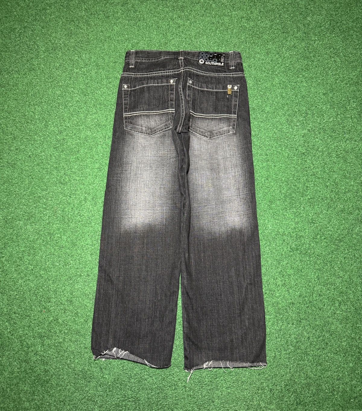 Southpole Y2K Southpole Baggy Hip Hop Grunge 27x25 Black Jeans Size 27" / US 4 / IT 40 - 1 Thumbnail