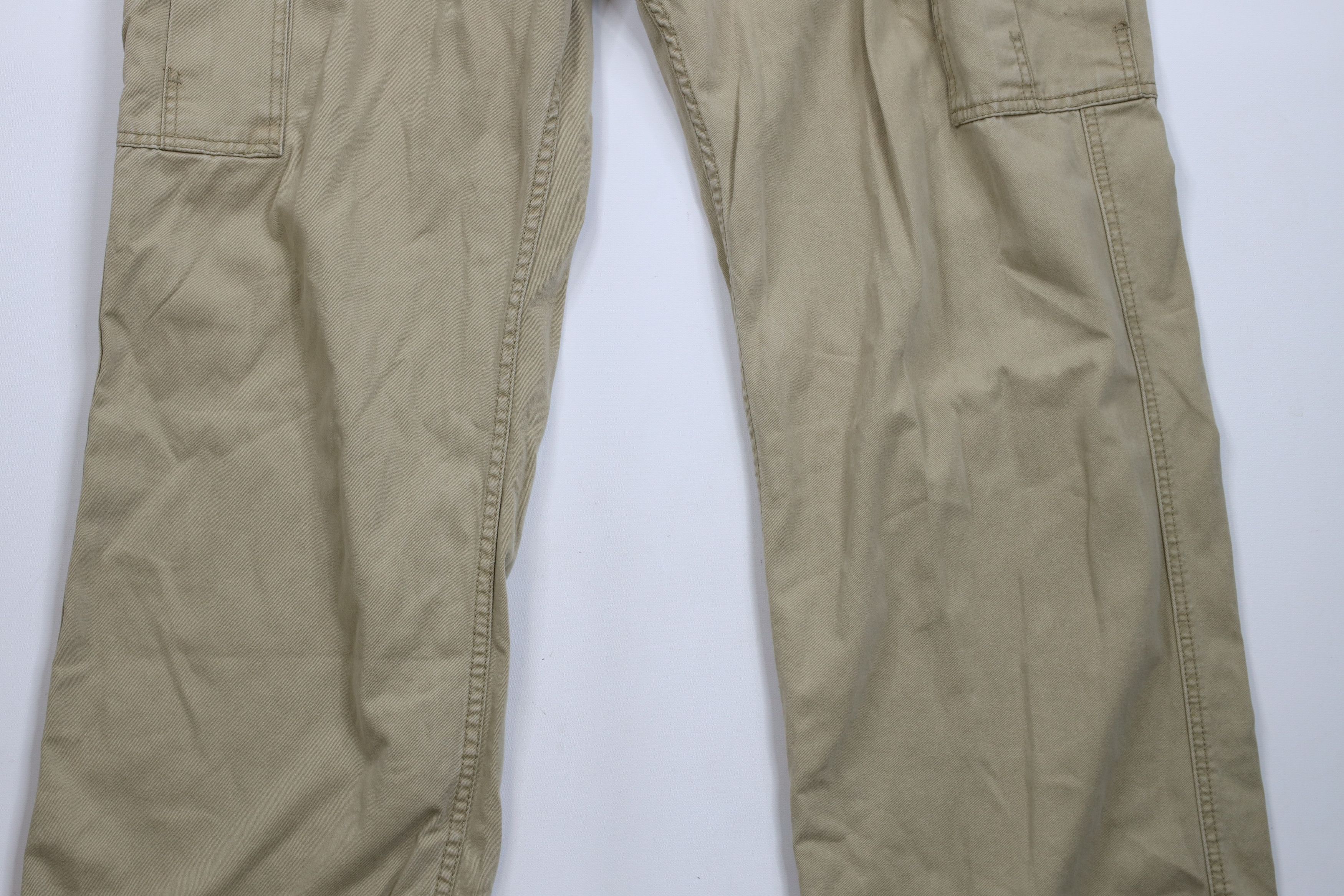 Levi's × Vintage Vintage Y2K Levis Fit Baggy Straight Wide Leg Cargo Pants Size US 36 / EU 52 - 3 Thumbnail