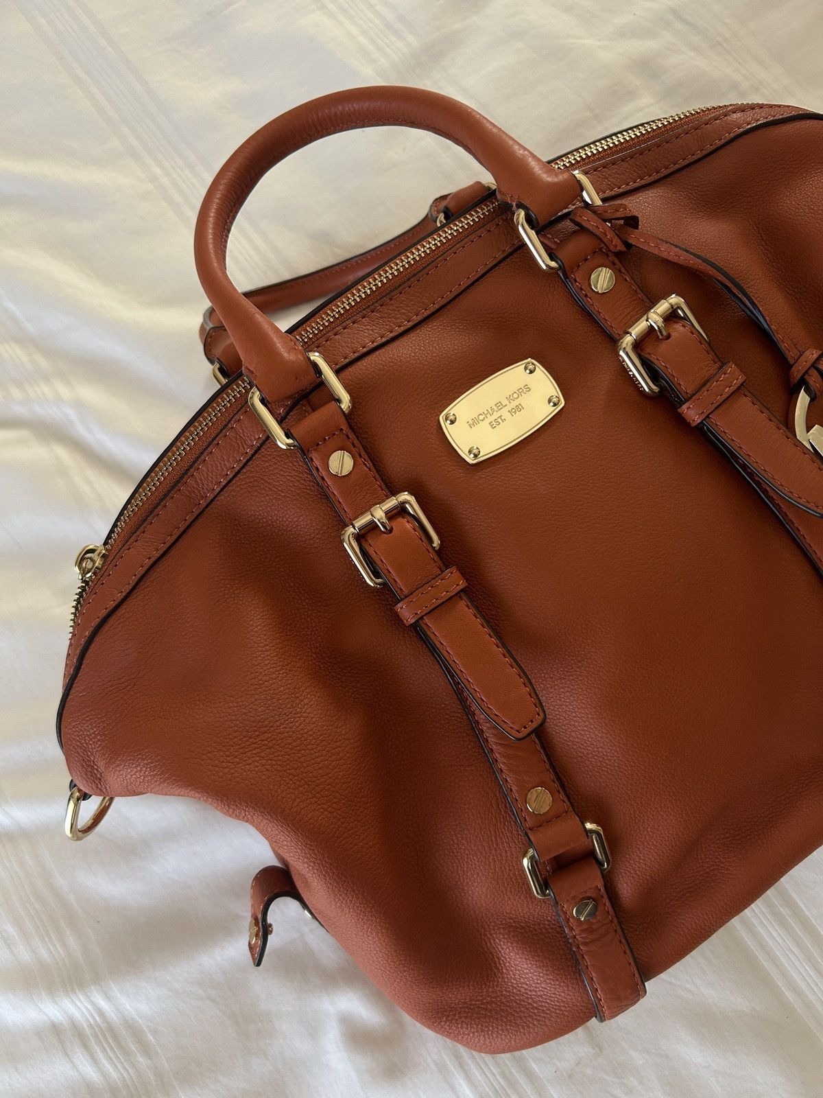 Michael Kors MICHAEL KORS reddish brown handbag Size ONE SIZE - 3 Thumbnail
