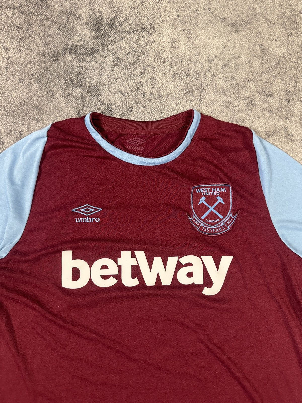 Umbro Umbro West Ham United Soccer Jersey Streetwear Rare XXL Size US XXL / EU 58 / 5 - 2 Thumbnail