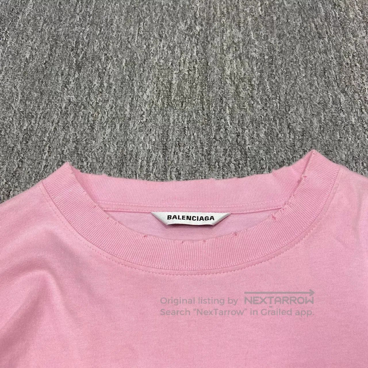 Balenciaga Balenciaga Pink Heart Sweatshirt XS. Size XS / US 0-2 / IT 36-38 - 9 Thumbnail