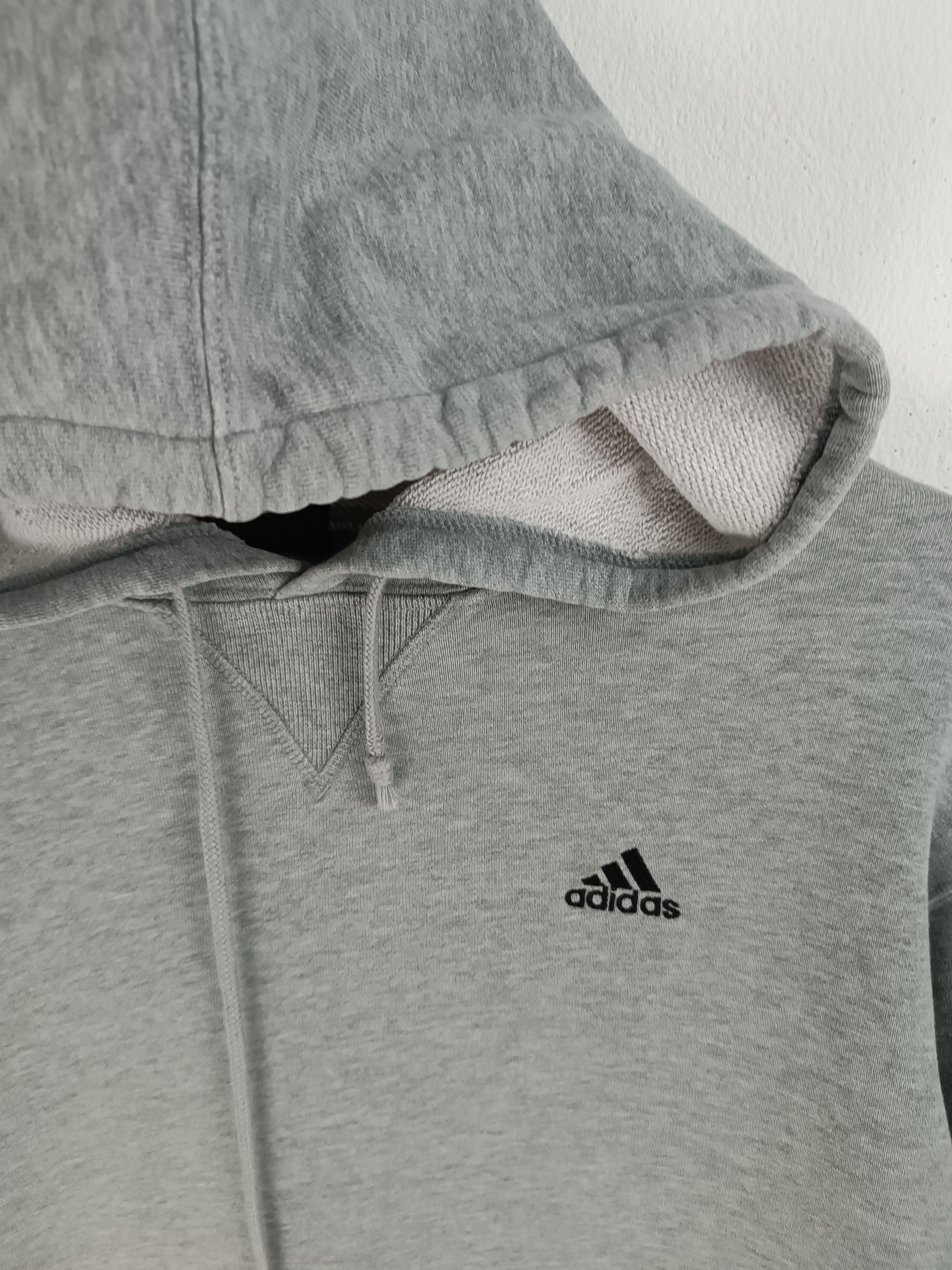 Adidas VINTAGE Y2K ADIDAS SWEATSHIRT HOODIE FADED GRUNGE GORPCORE Size US L / EU 52-54 / 3 - 10 Thumbnail