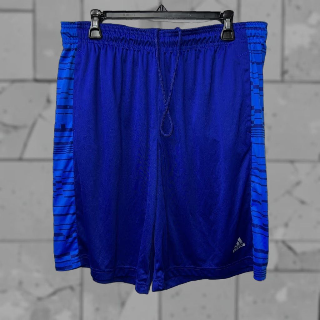 Adidas Adidas Climalite Athletic Shorts Mens XL Blue Size US 36 / EU 52 - 1 Thumbnail