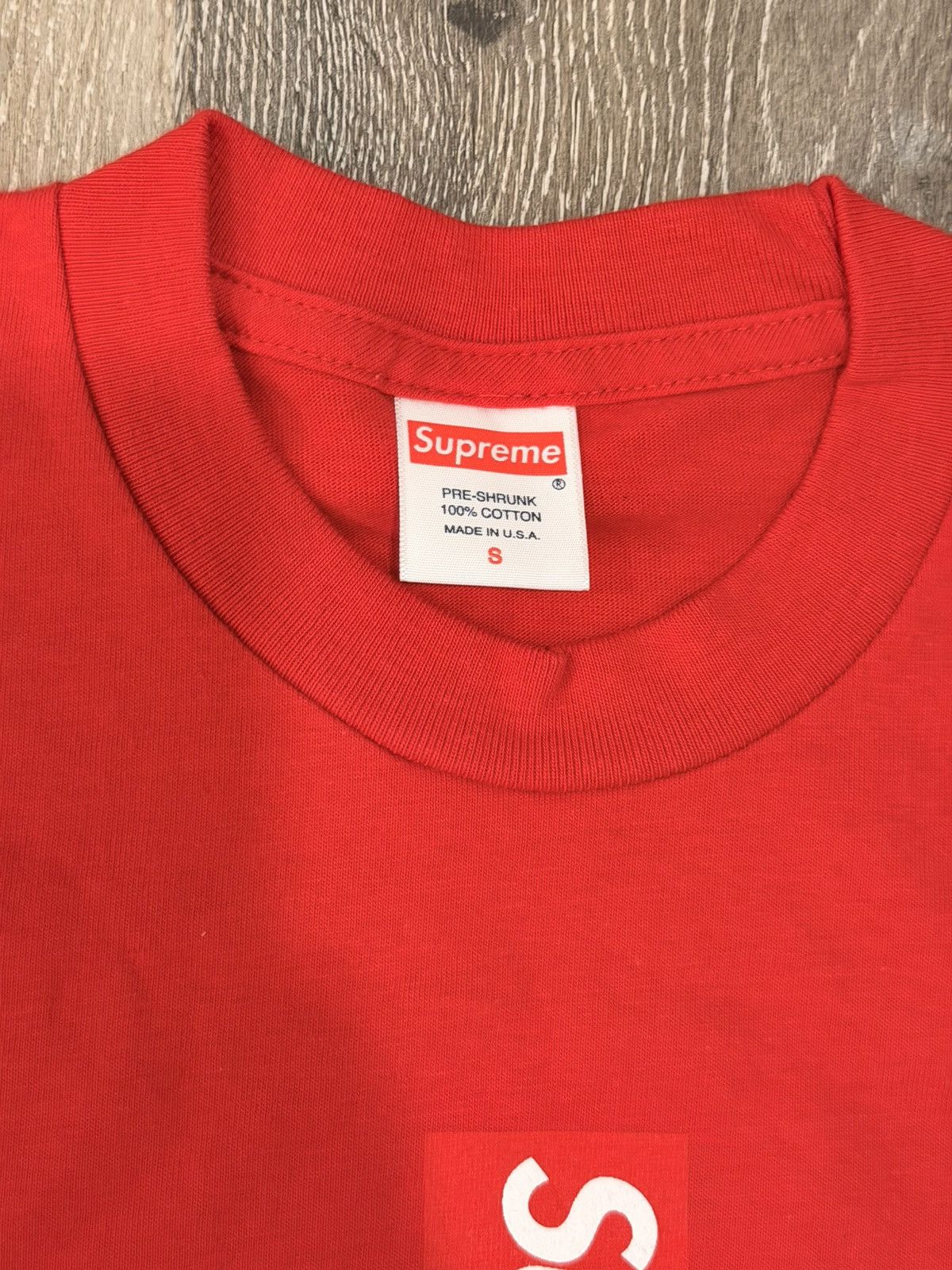 Supreme SUPREME CROSS BOGO LOGO TEE SMALL Size US S / EU 44-46 / 1 - 3 Thumbnail