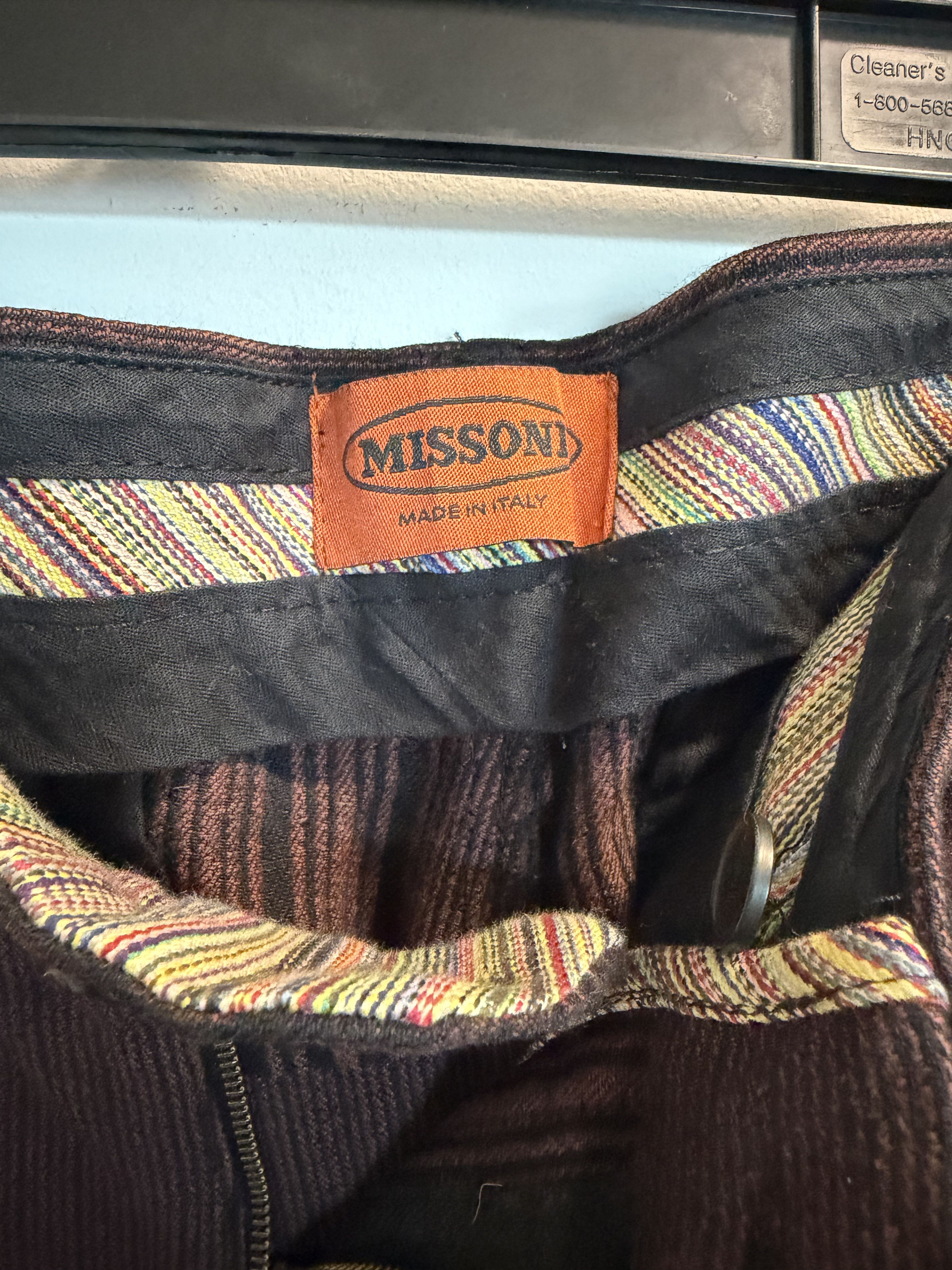 Missoni Missoni Multi Color Trousers Size US 32 / EU 48 - 6 Thumbnail