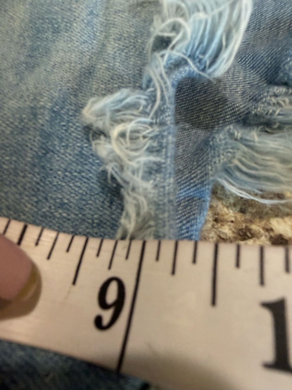 Kancan USA Juniors KanCan Jean Shorts Size 7 Blue Size 28" / US 6 / IT 42 - 7 Thumbnail