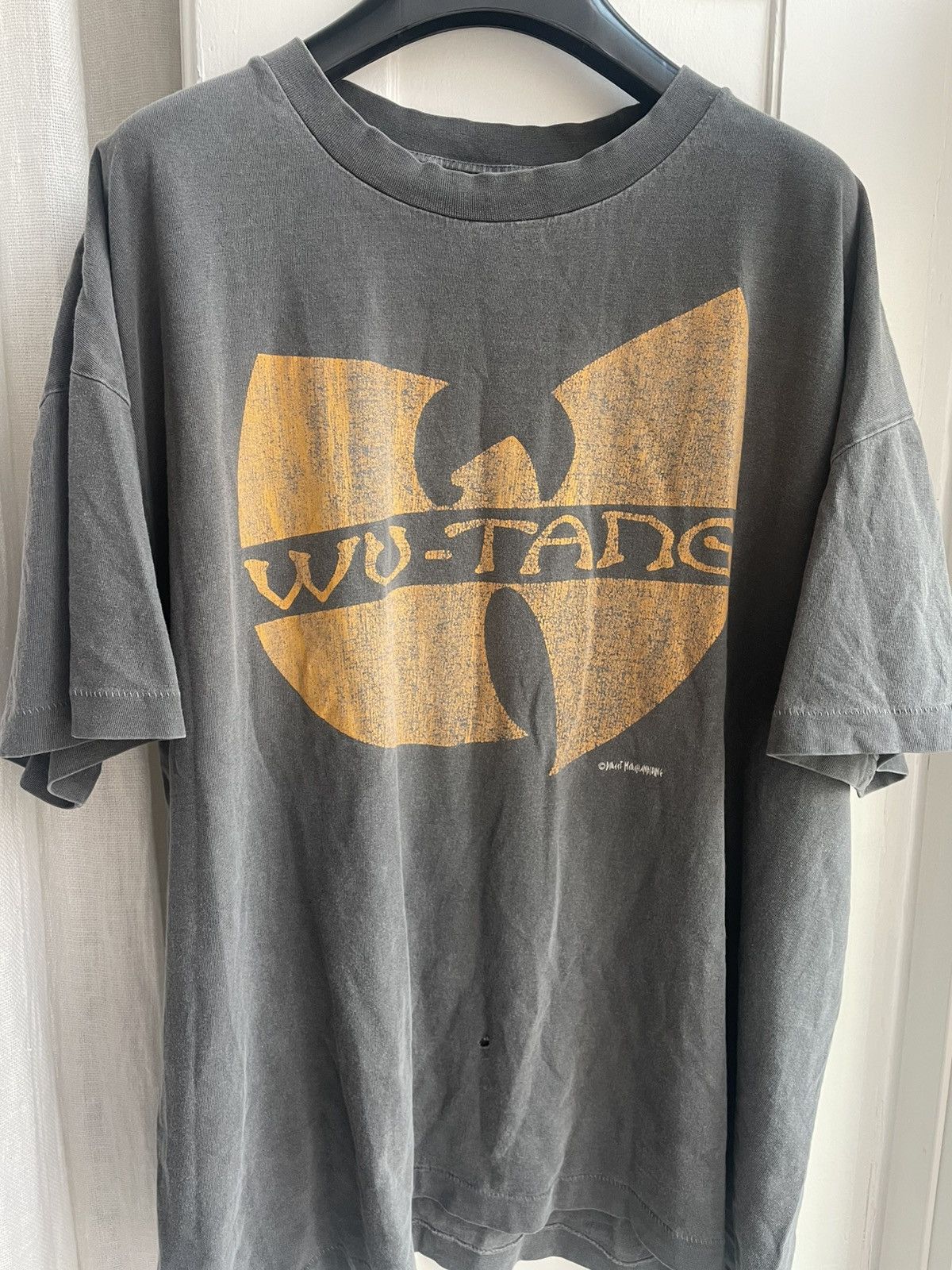 Vintage 90s Wu-Tang Clan / Wutang / Wu Tang CREAM Rap Tee