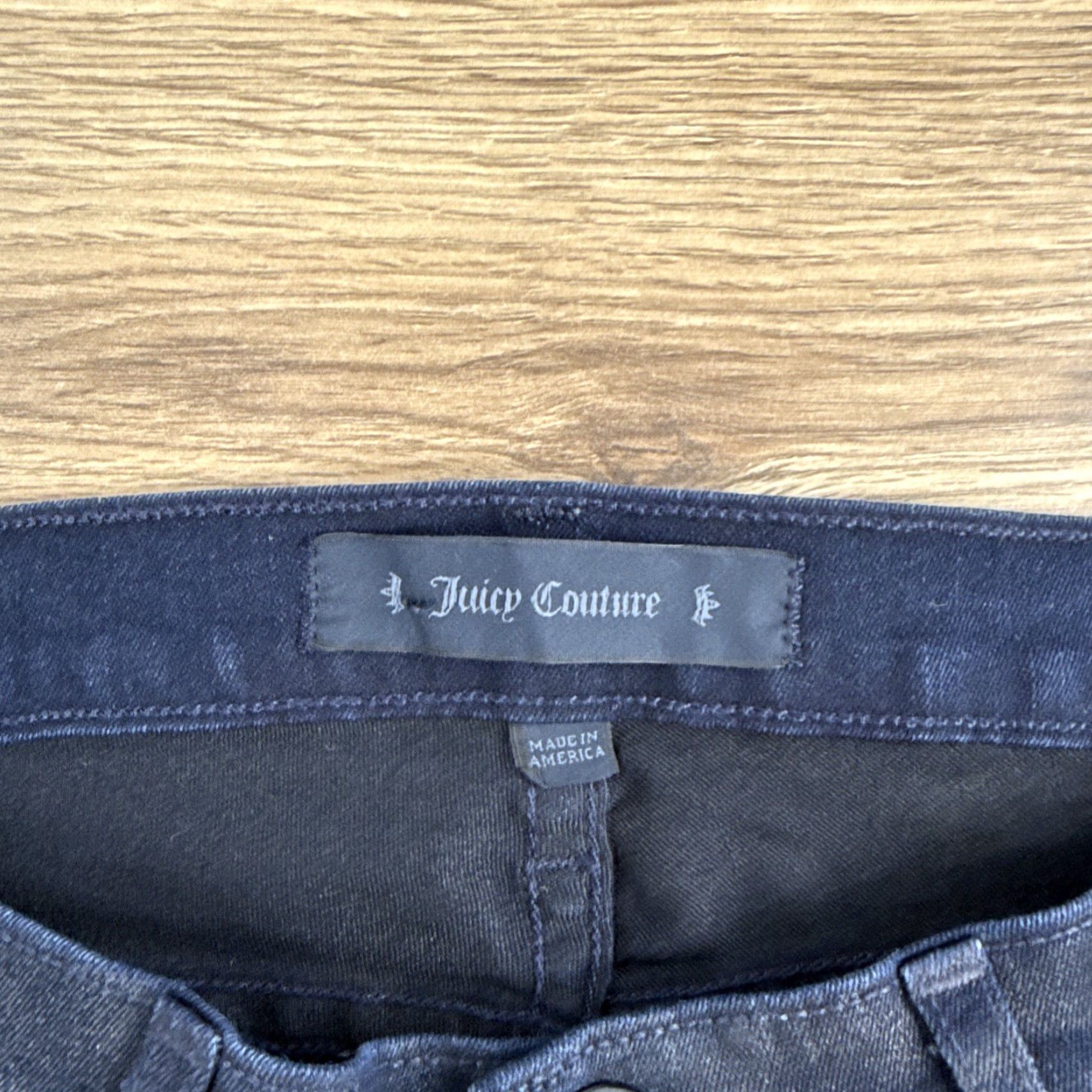 Juicy Couture Juicy Couture Jeans Womens Skinny Low Rise Denim Blue 27 Size 31.5 Inseam Size 27" / US 4 / IT 40 - 2 Thumbnail