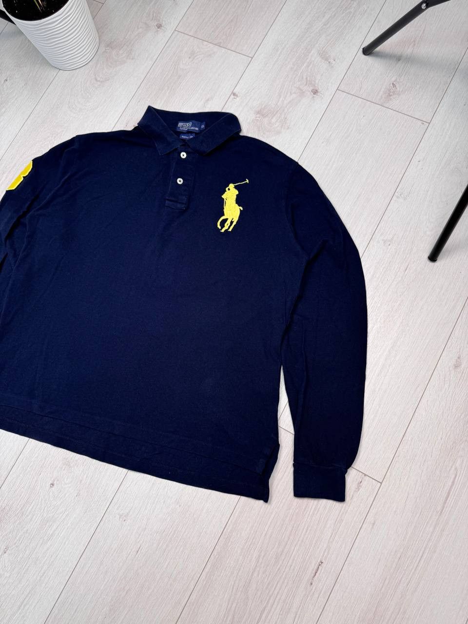 Polo Ralph Lauren VINTAGE POLO RALPH LAUREN BIG LOGO RUGBY LONG SLEEVE Size US XL / EU 56 / 4 - 3 Thumbnail
