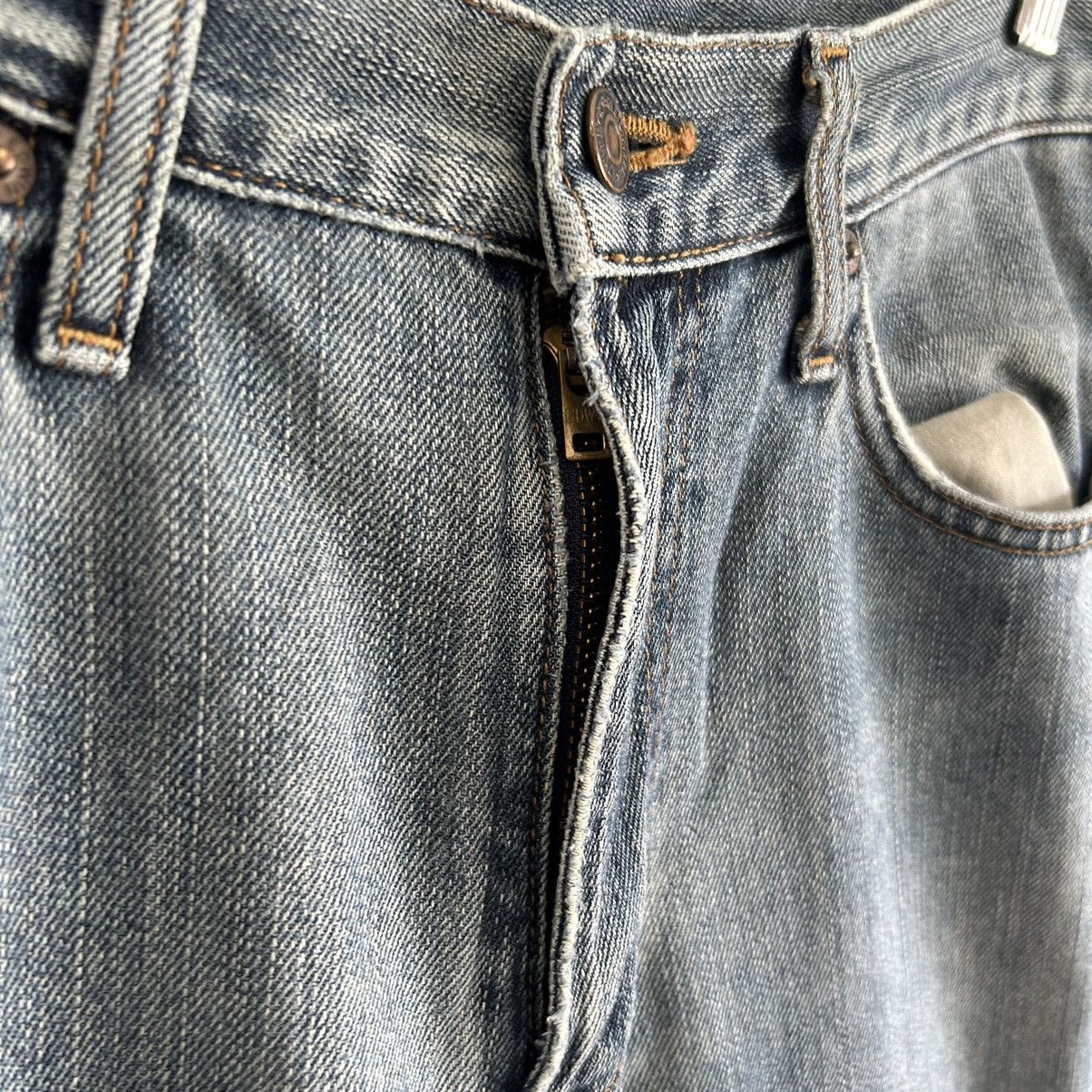Edwin Vintage Edwin 403 Y2K Straight Cut Jeans Size US 31 - 6 Thumbnail