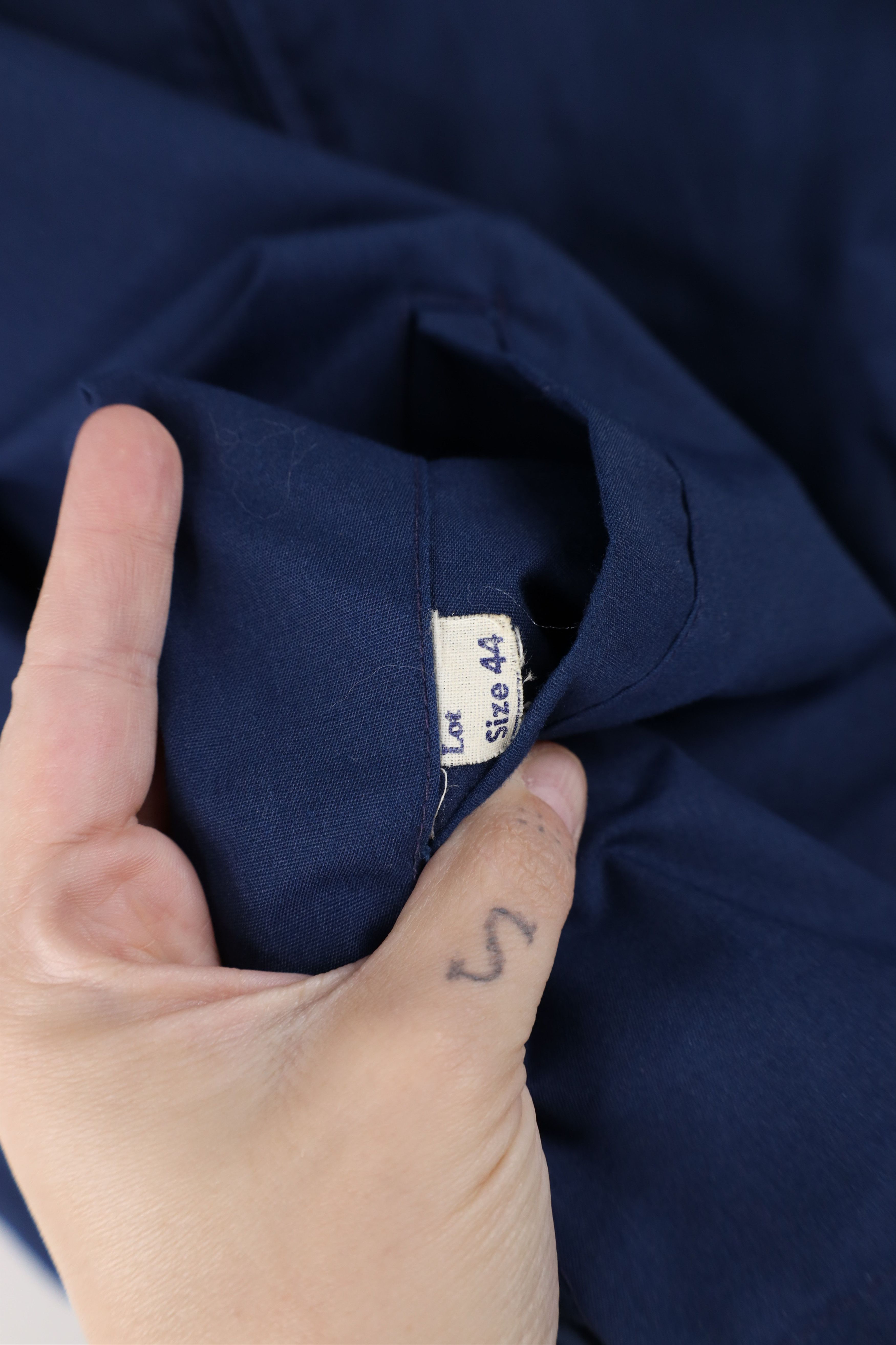 Vintage Vintage 60s Streetwear Racer Bomber Jacket Navy Blue USA Size US XXL / EU 58 / 5 - 5 Thumbnail