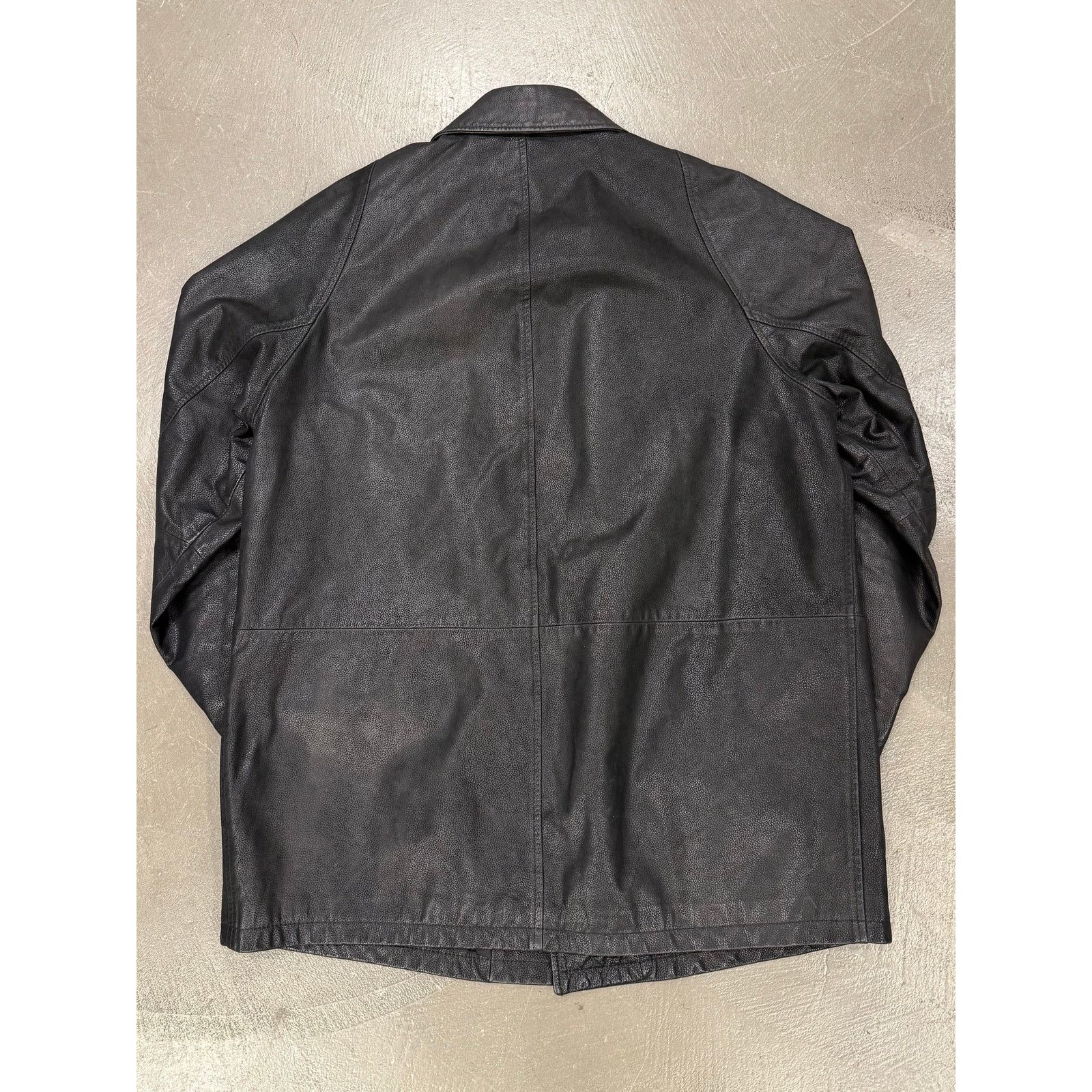 Gianfranco Ferre 1990s Gianfranco Ferré heavy leather coat Size US M / EU 48-50 / 2 - 3 Thumbnail