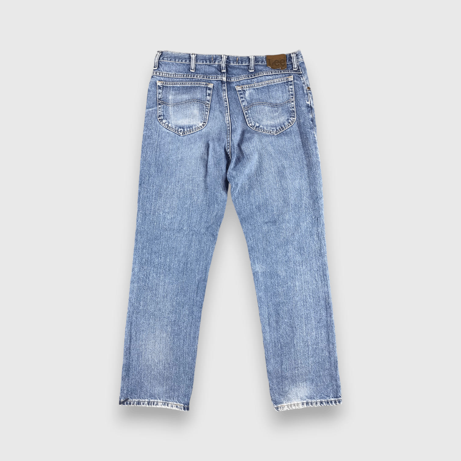 Lee Vintage Blue Wash Lee Jeans-J1573 Size US 38 / EU 54 - 2 Thumbnail