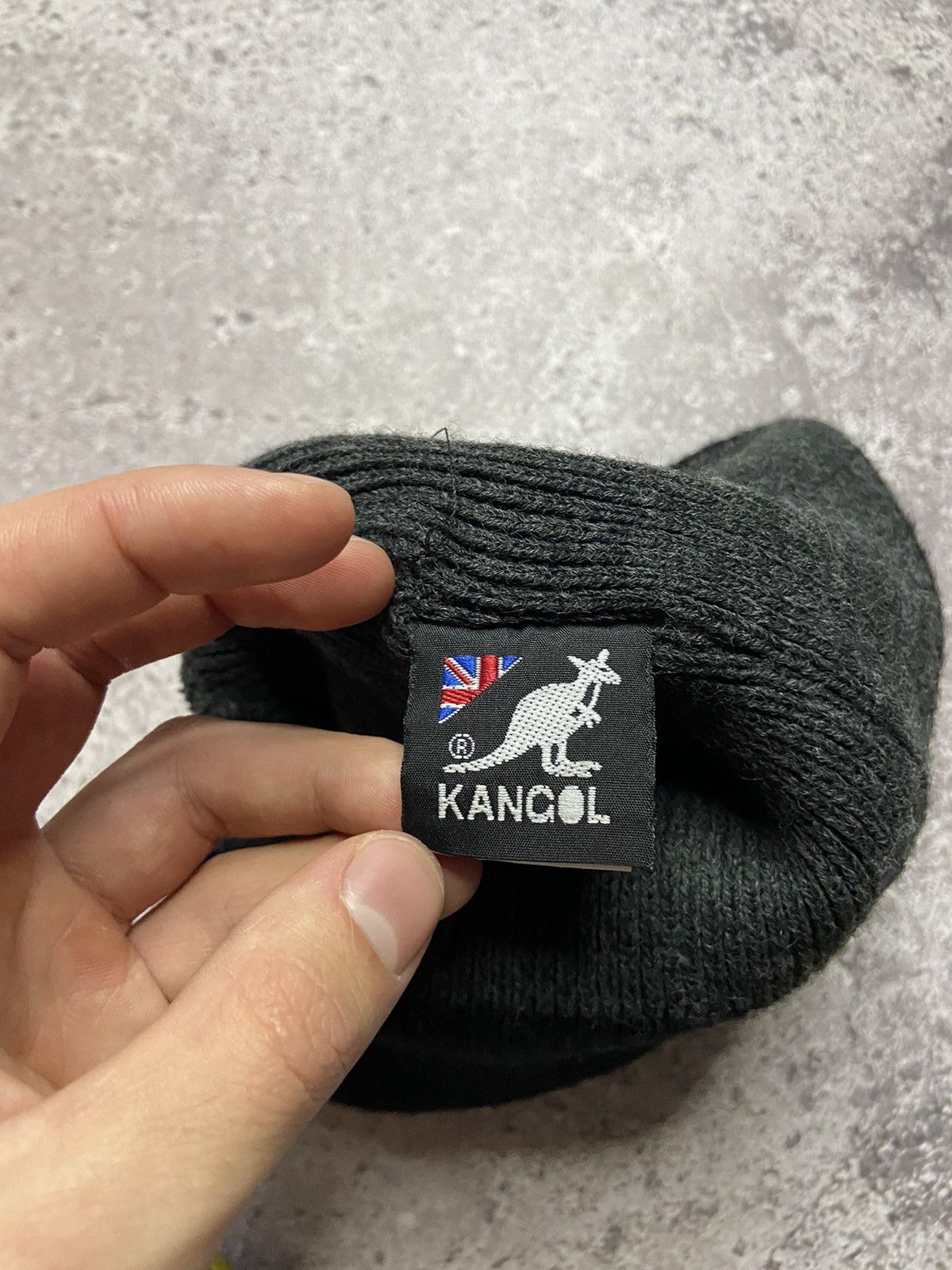 Kangol × Vintage Vintage Kangol Reflective Logo Fleece Hat Beanie Size ONE SIZE - 6 Thumbnail
