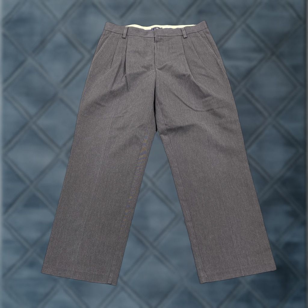 Dockers Dockers Dress Pants Mens 36x30 Gray Classic Fit Pleated Straight Business Size US 36 / EU 52 - 1 Thumbnail