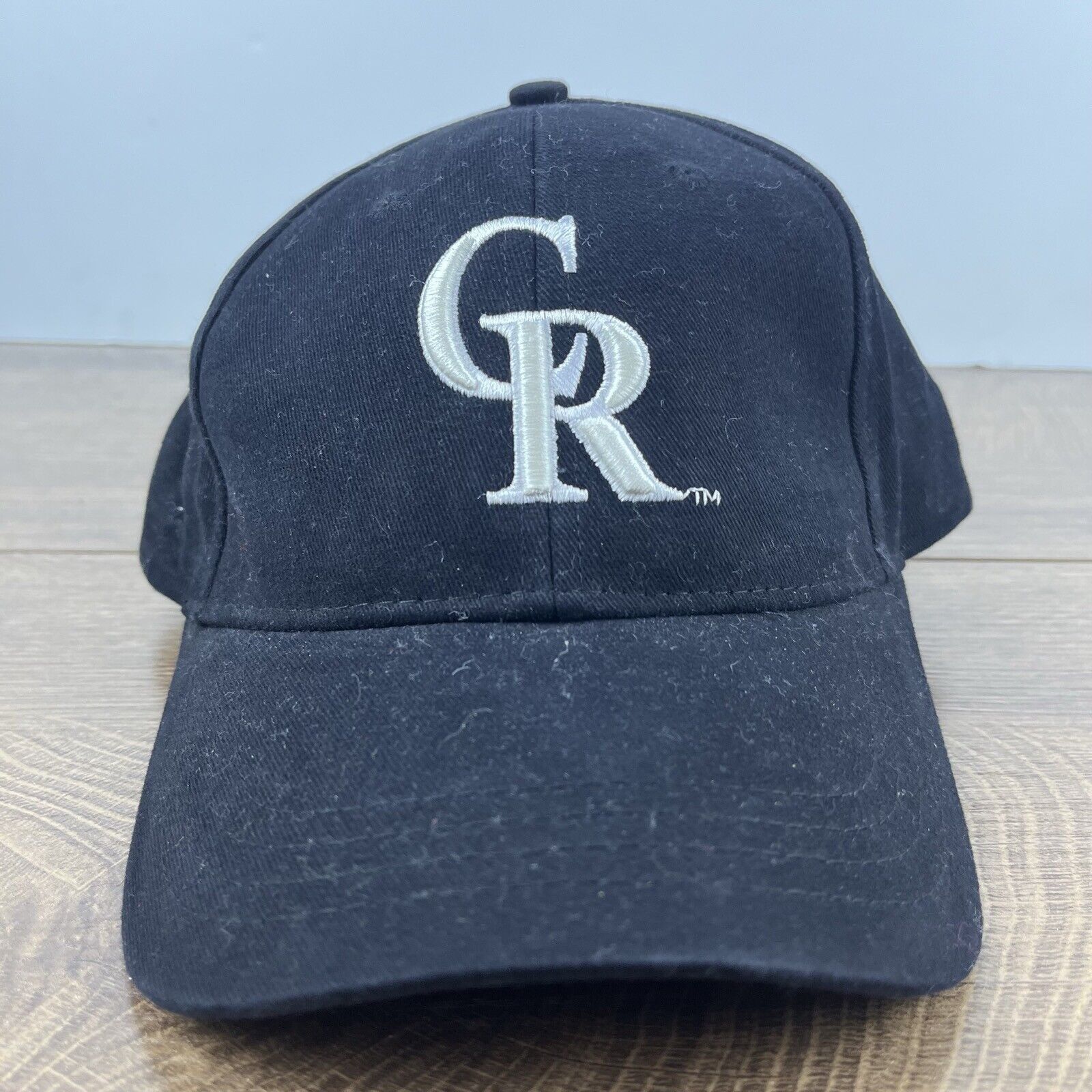 Other Colorado Rockies Black Hat Black Cap Rockies Hat Adjustable Size ONE SIZE - 2 Thumbnail