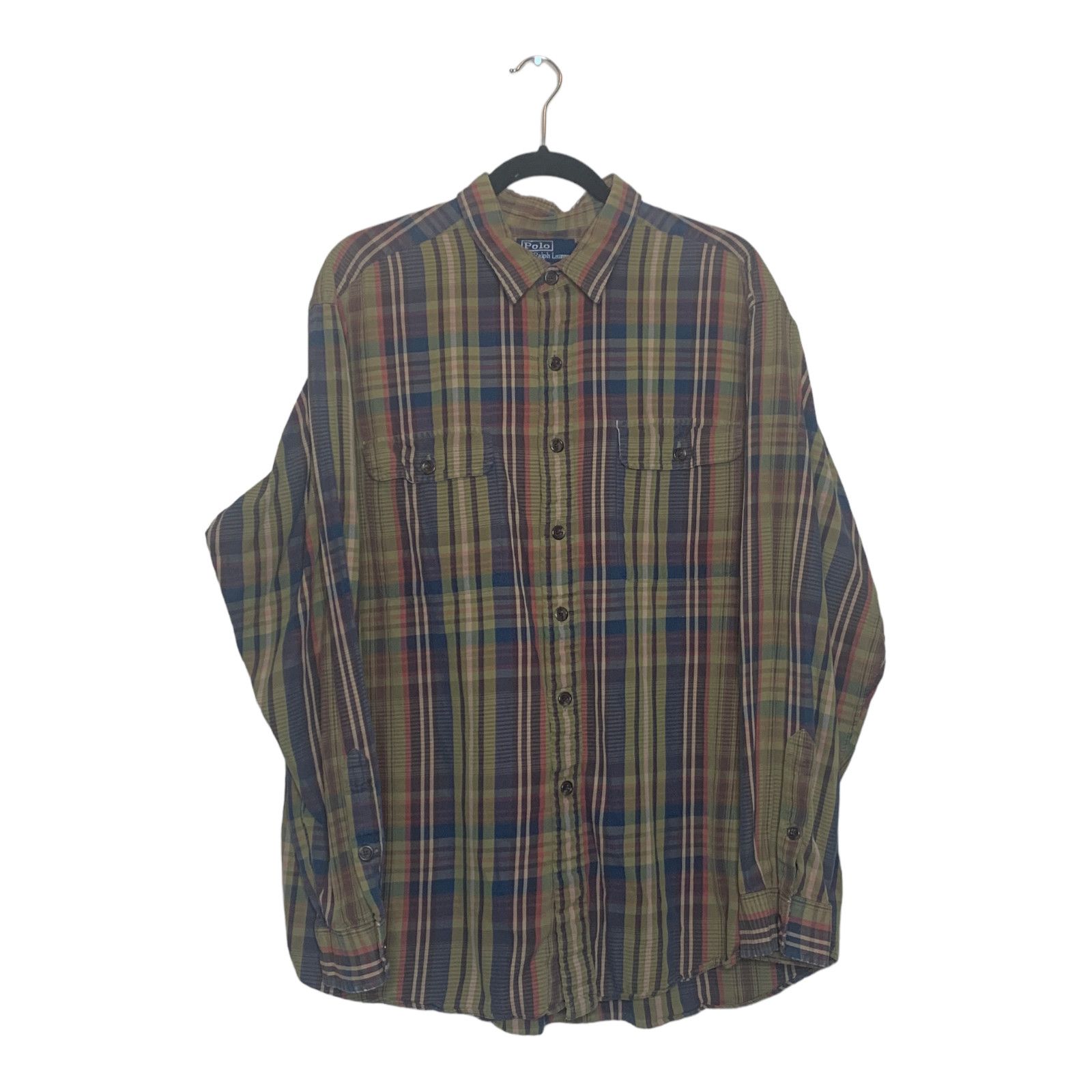 Ralph Lauren Ralph Lauren Polo plaid vintage button shirt size XL Size US XL / EU 56 / 4 - 8 Thumbnail