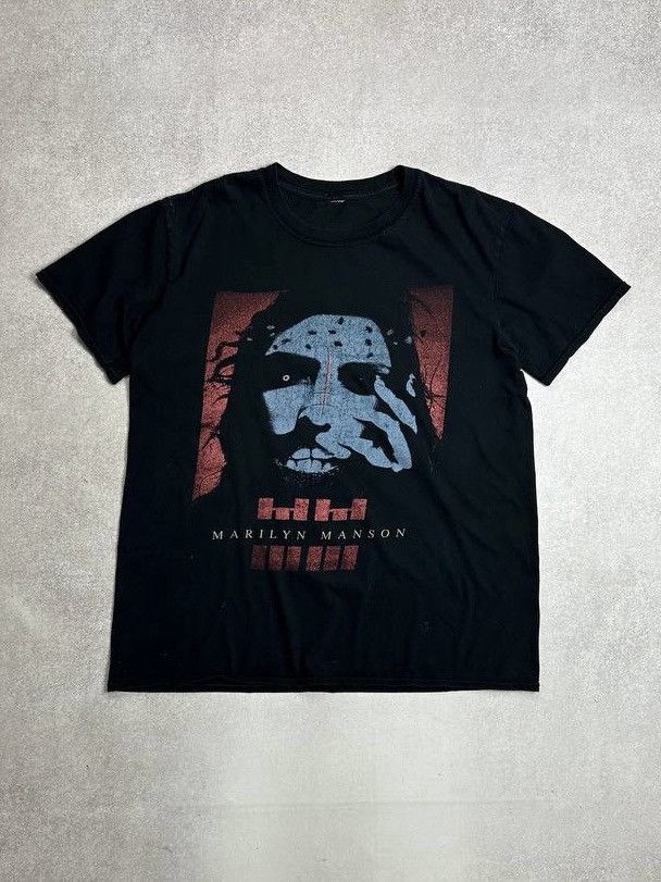 Marilyn Manson Vintage Marilyn Manson Rebel Rock Band T-shirt M Size US M / EU 48-50 / 2 - 1 Thumbnail