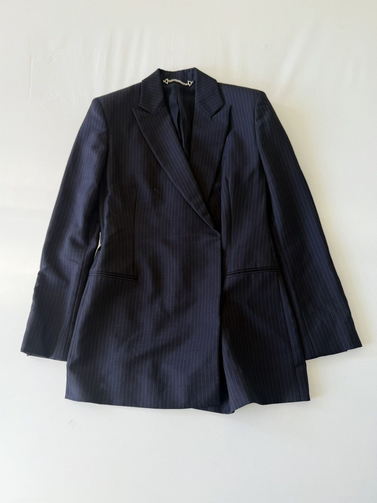 Gucci Gucci by Tom Ford Fall/Winter 1997 Pinstripe Blazer & Pants Size XS / US 0-2 / IT 36-38 - 3 Thumbnail