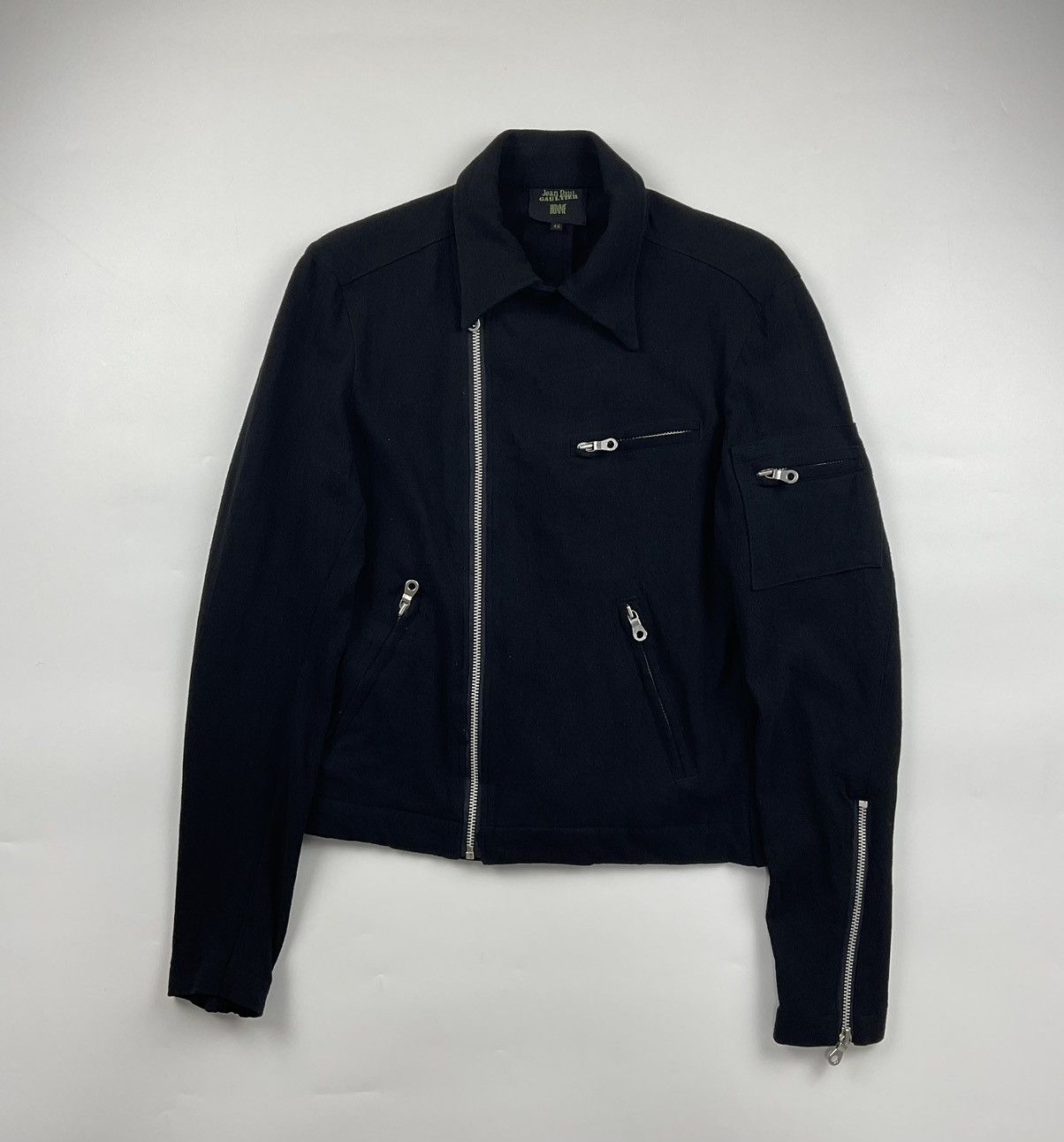Jean Paul Gaultier Jean Paul Gaultier Multi Zip Biker Jacket Size US M / EU 48-50 / 2 - 1 Thumbnail