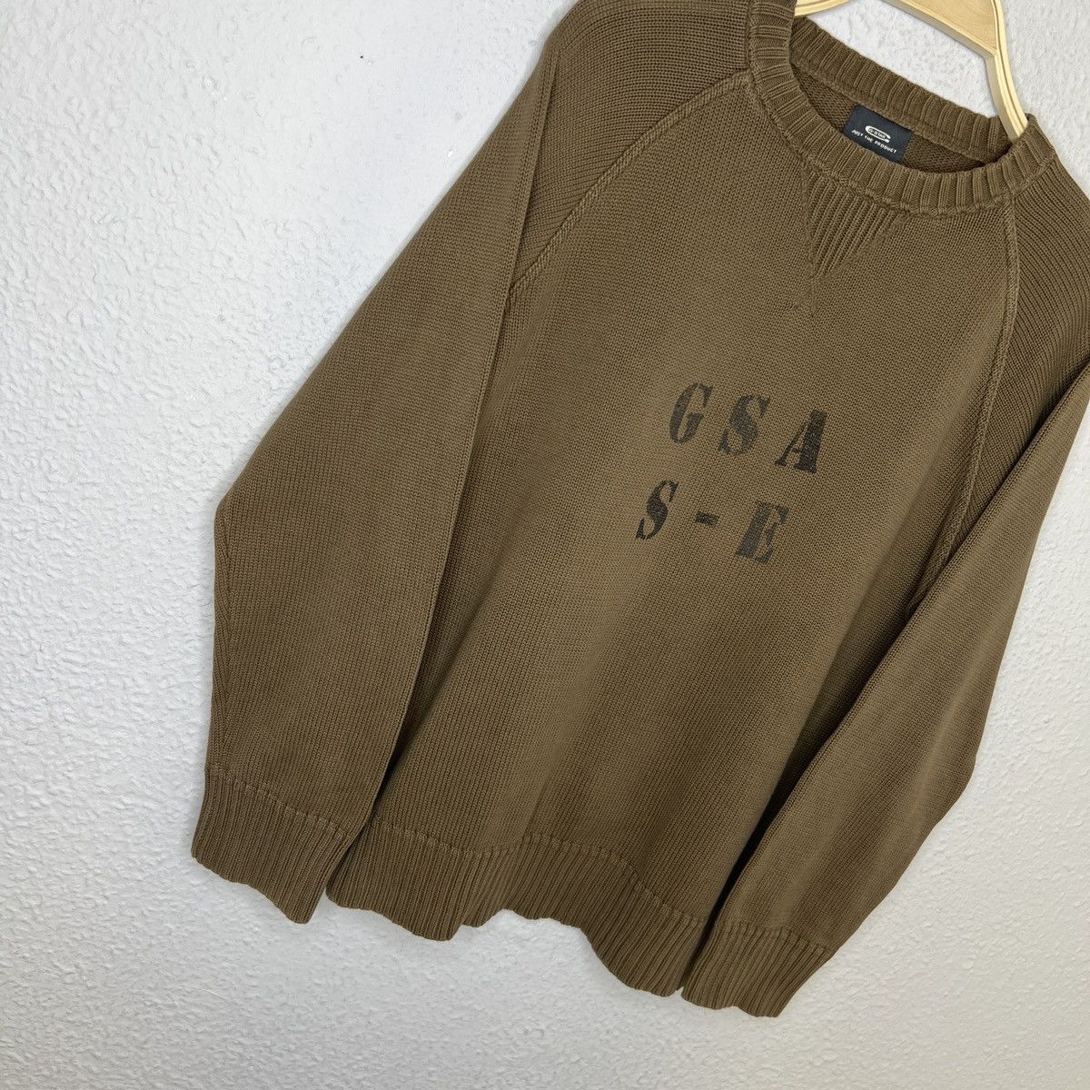 G-Star Vintage G-Star Raw Utility Sweater Jumper Heavy Knit Brown Size US M / EU 48-50 / 2 - 2 Thumbnail