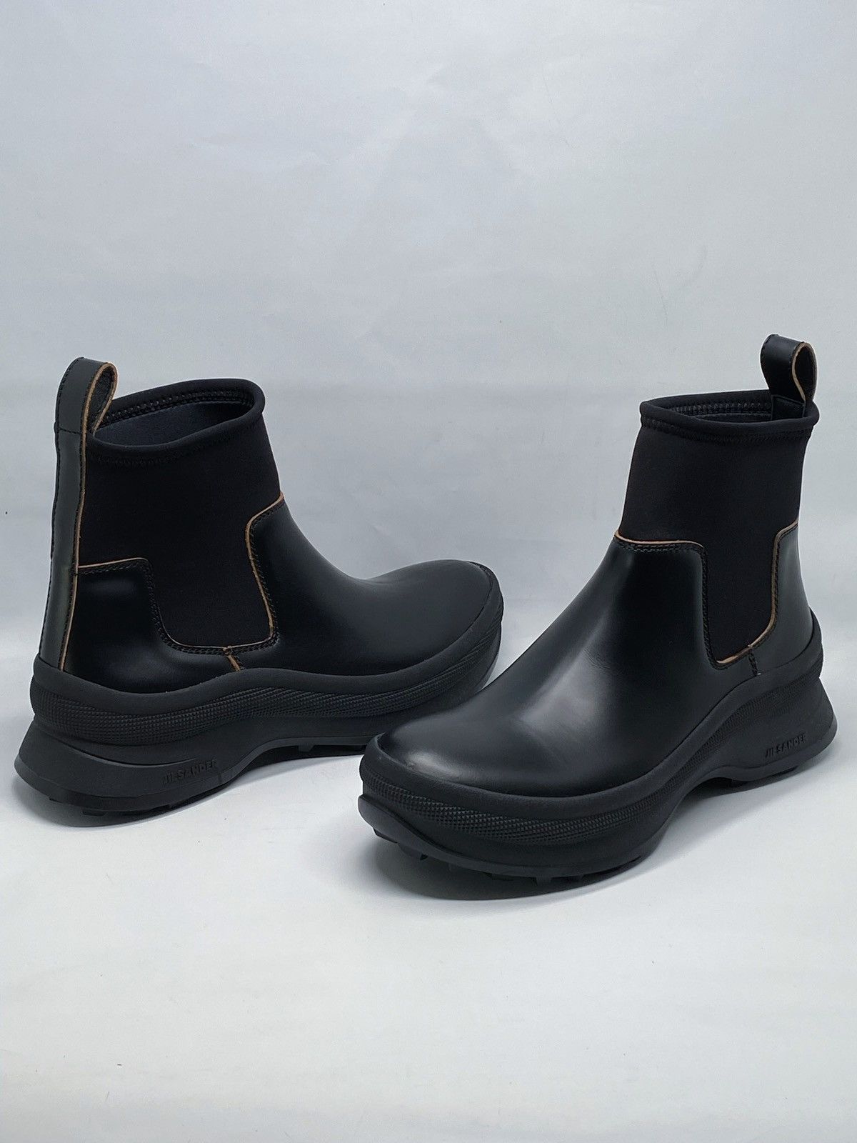 Jil Sander Jil Sander Men’s Leather Ankle Boots size 42/us size 9 Size US 9 / EU 42 - 10 Thumbnail