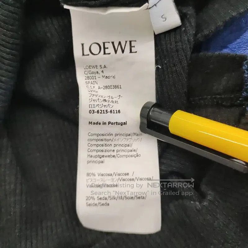 Loewe Loewe Black Wool Knit Top for Women . Size S / US 4 / IT 40 - 4 Thumbnail