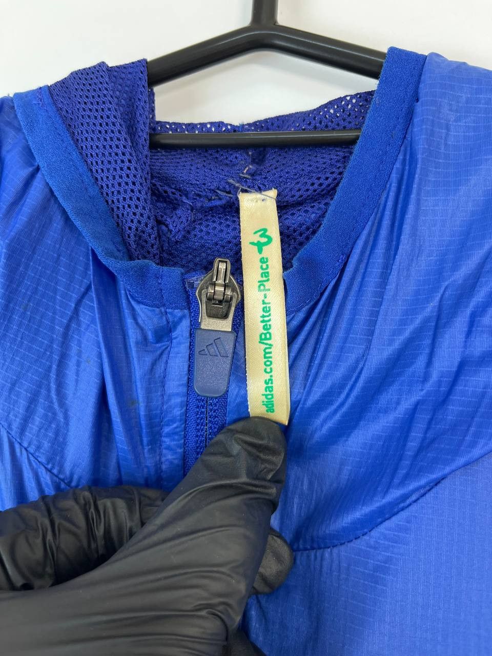 Adidas Chelsea Adidas Anthem Hooded Nylon Glanz Jacket Size M Size US M / EU 48-50 / 2 - 4 Thumbnail