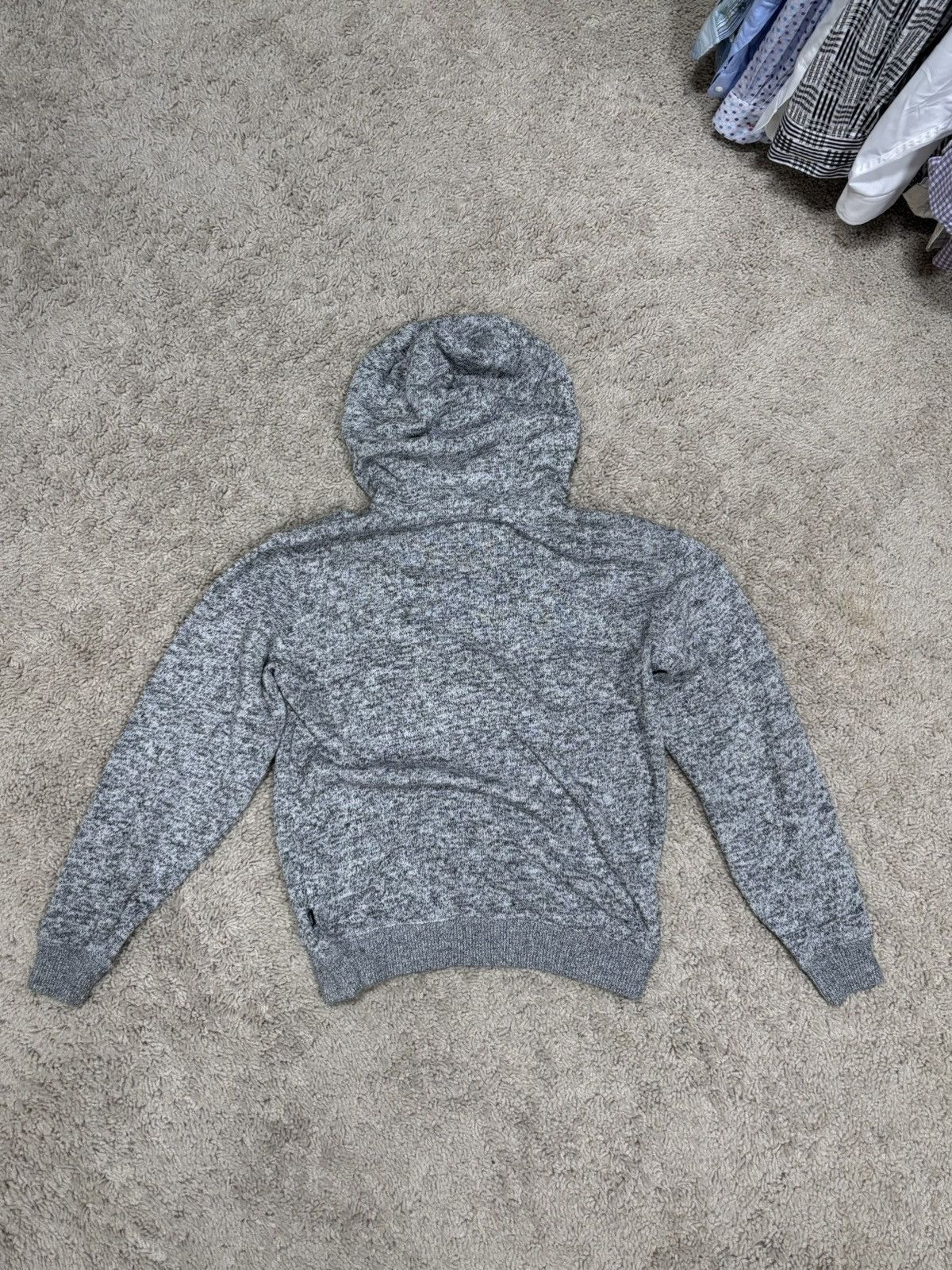 Vans Vintage white and grey vans cotton sweater - size medium Size US M / EU 48-50 / 2 - 2 Thumbnail