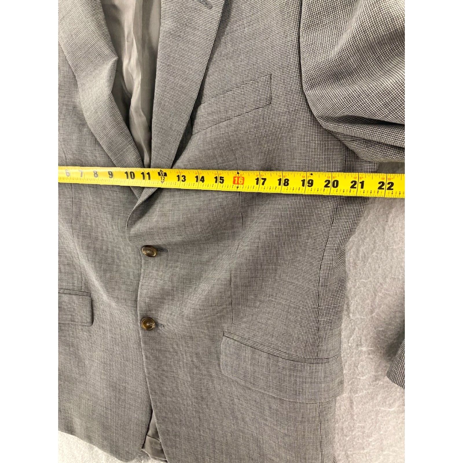 Chaps Chaps Sport Coat Mens 42 R Wool Cashmere Blend Jacket Coat, Gray, Jacket, 2 Piece, Classic Fit, 42 Chest, Regular Length, Men, Sports, Brand: Chaps Size US XS / EU 42 / 0 - 2 Thumbnail