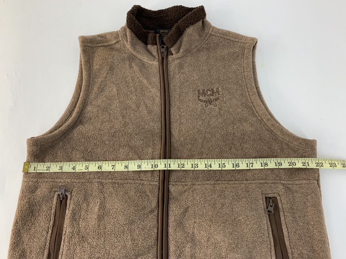 MCM Hype 90s MCM Legere Fleece Sherpa Inner Sweater Vest Zipper Size US M / EU 48-50 / 2 - 10 Thumbnail