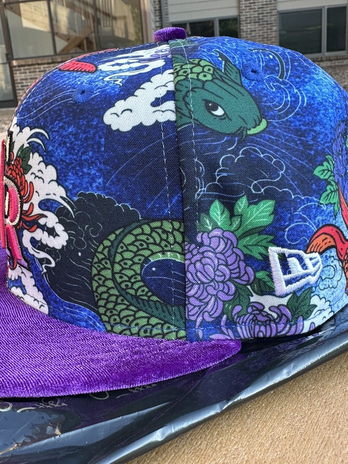 Hat Club × MyFitteds × New Era (7 3/8) Colorado Rockies 25th Anniversary Koi Pond Rockwell Size ONE SIZE - 3 Thumbnail