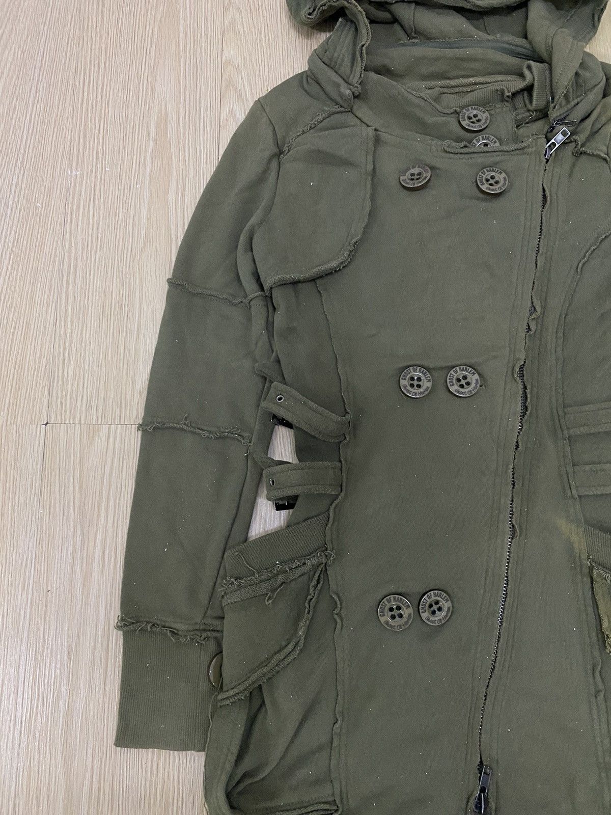 Japanese Brand Ghost of harlem long jacket parka Size S / US 4 / IT 40 - 4 Thumbnail