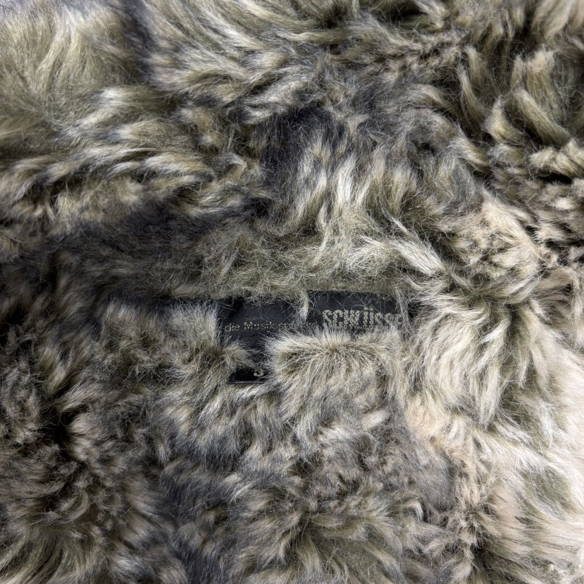 Yasuyuki Ishii 2000s Schlussel - Vkei Style Fur Interior Rider Jacket Size US M / EU 48-50 / 2 - 11 Thumbnail