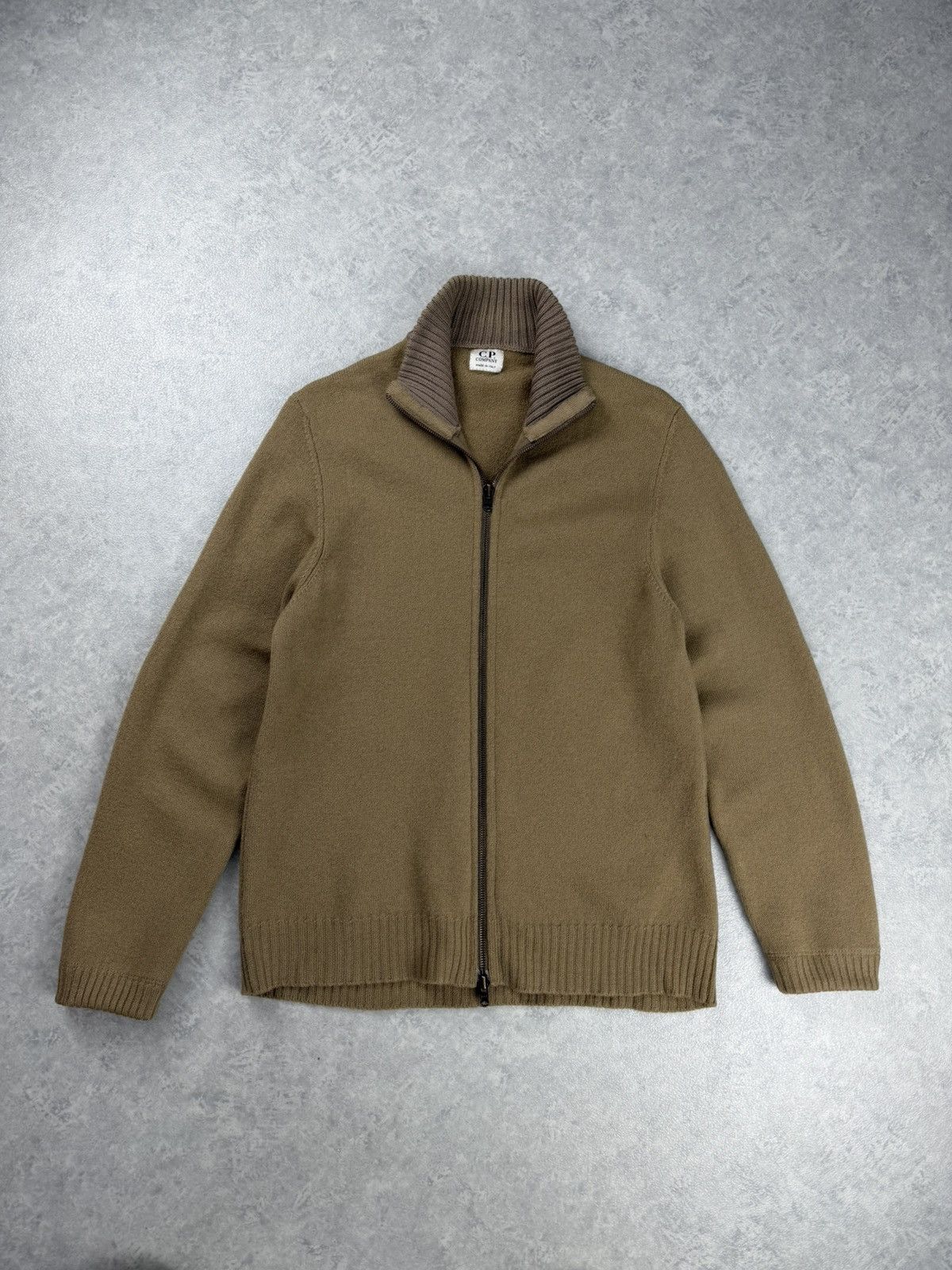 C.P. Company C.P. Company Vintage Wool Zip Sweater Made in Italy Size US S / EU 44-46 / 1 - 1 Thumbnail
