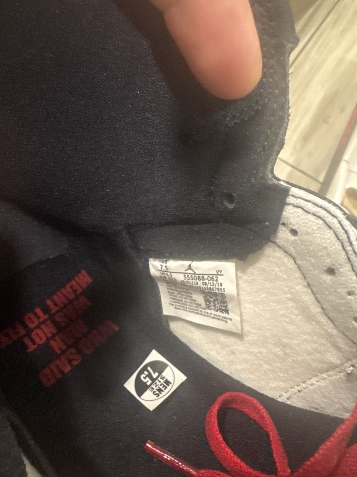 Nike air jordan 1 Size US 7.5 / EU 40-41 - 4 Thumbnail