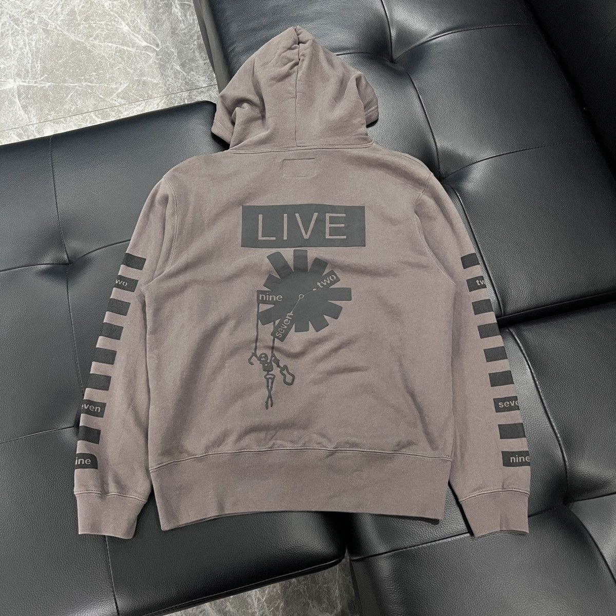 Number (N)ine Number (N)ine “LIVE” Hoodie Size US S / EU 44-46 / 1 - 2 Thumbnail