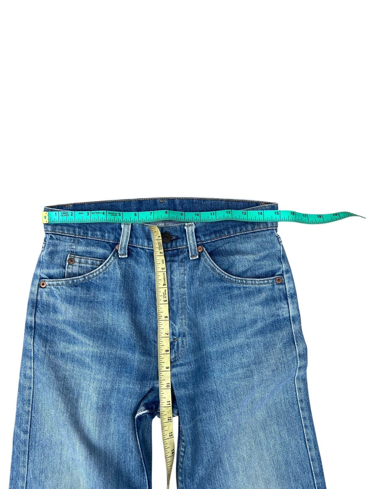 Levi's Vintage 70s Levi’s 505 Orange Tab Fade Denim Jeans Talon 42 Size US 30 / EU 46 - 4 Thumbnail
