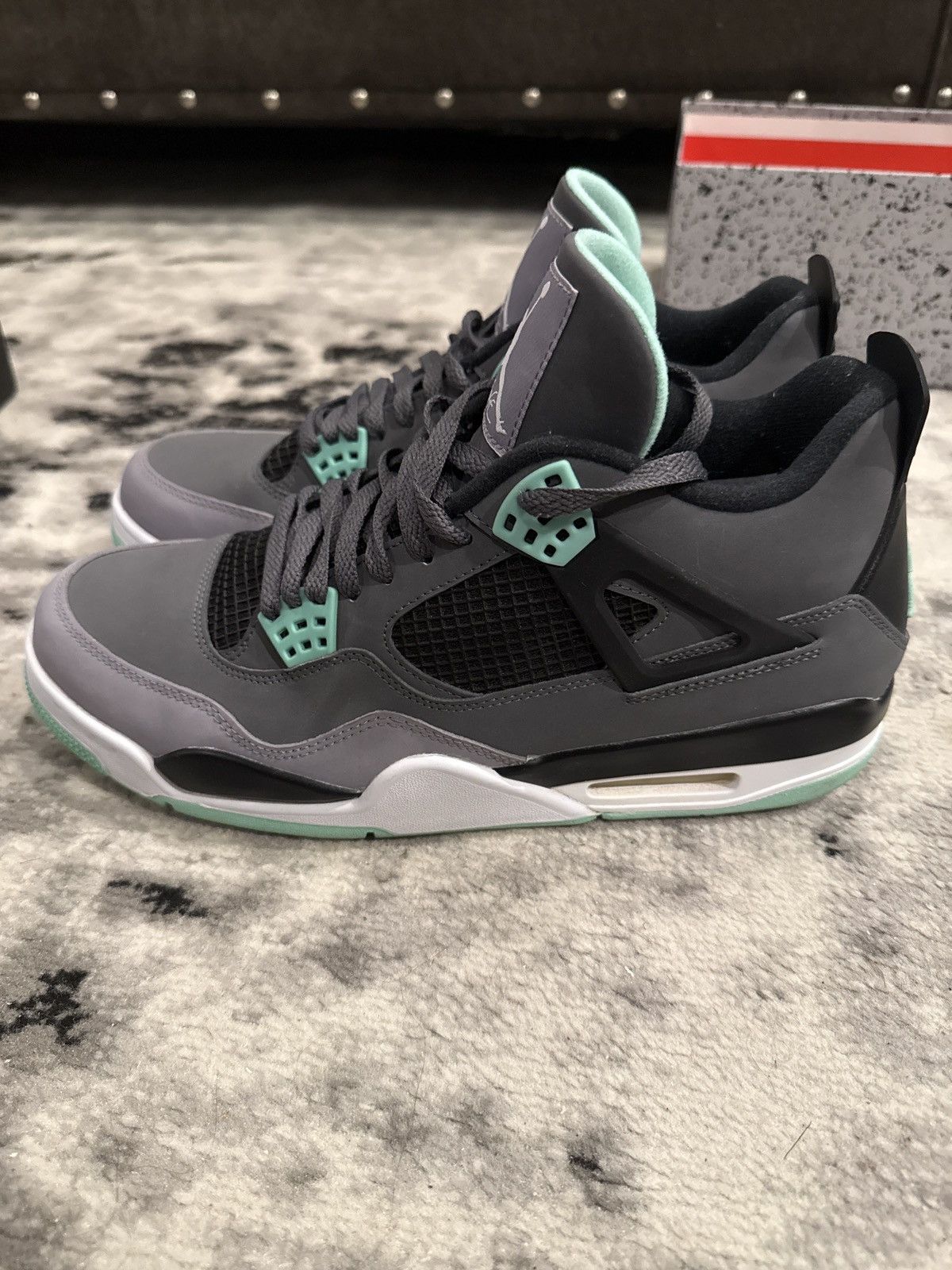Jordan Brand Air Jordan 4 Green Glow Size 11.5 Size US 11.5 / EU 44-45 - 5 Thumbnail