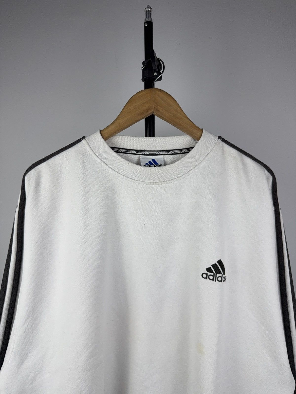 Adidas Vintage 90s 00s Y2K retro Adidas Sweatshirt Size US L / EU 52-54 / 3 - 2 Thumbnail