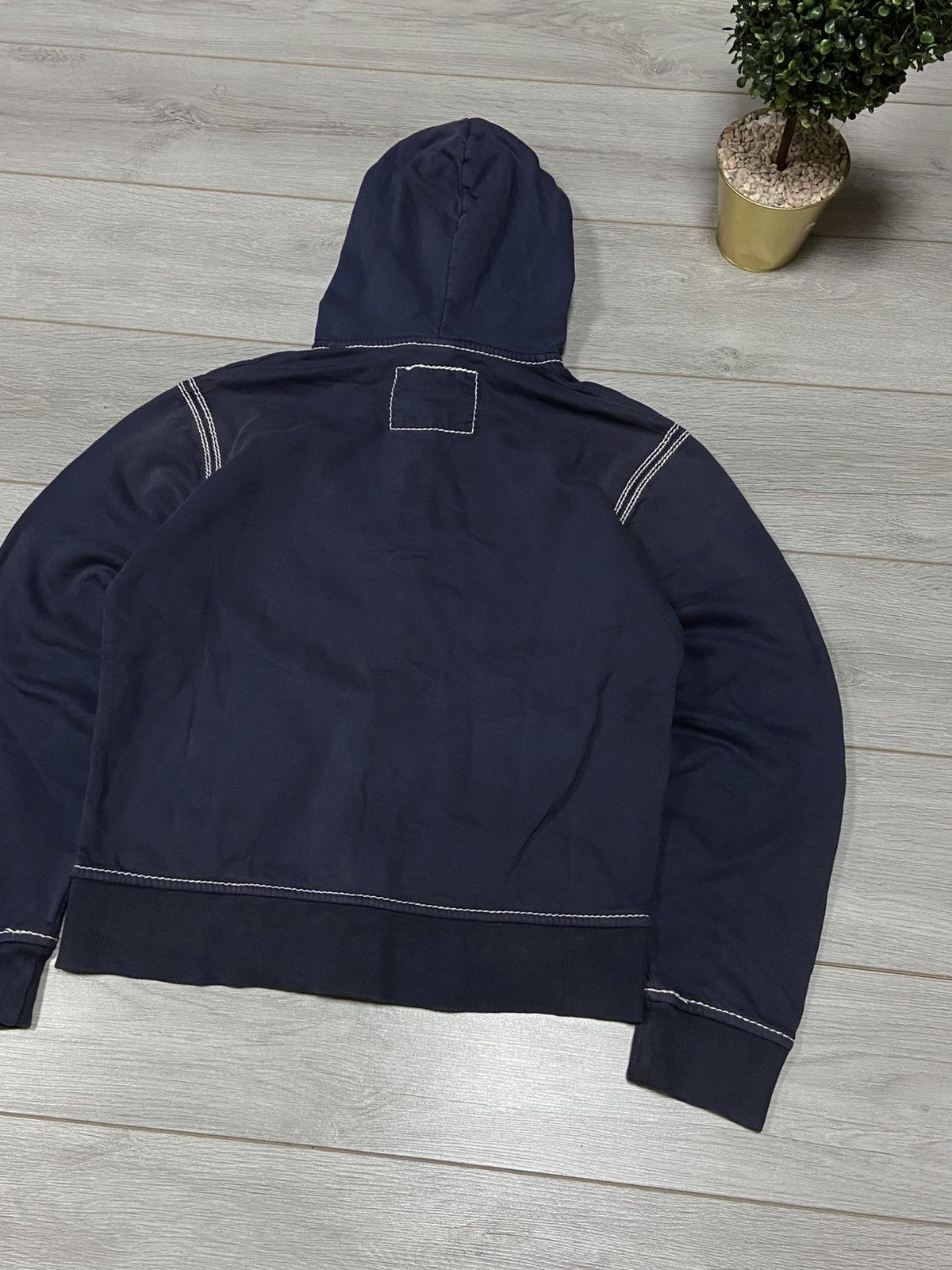 True Religion × Vintage True Religion vintage white stitched hoodie horseshoe Size US L / EU 52-54 / 3 - 13 Thumbnail