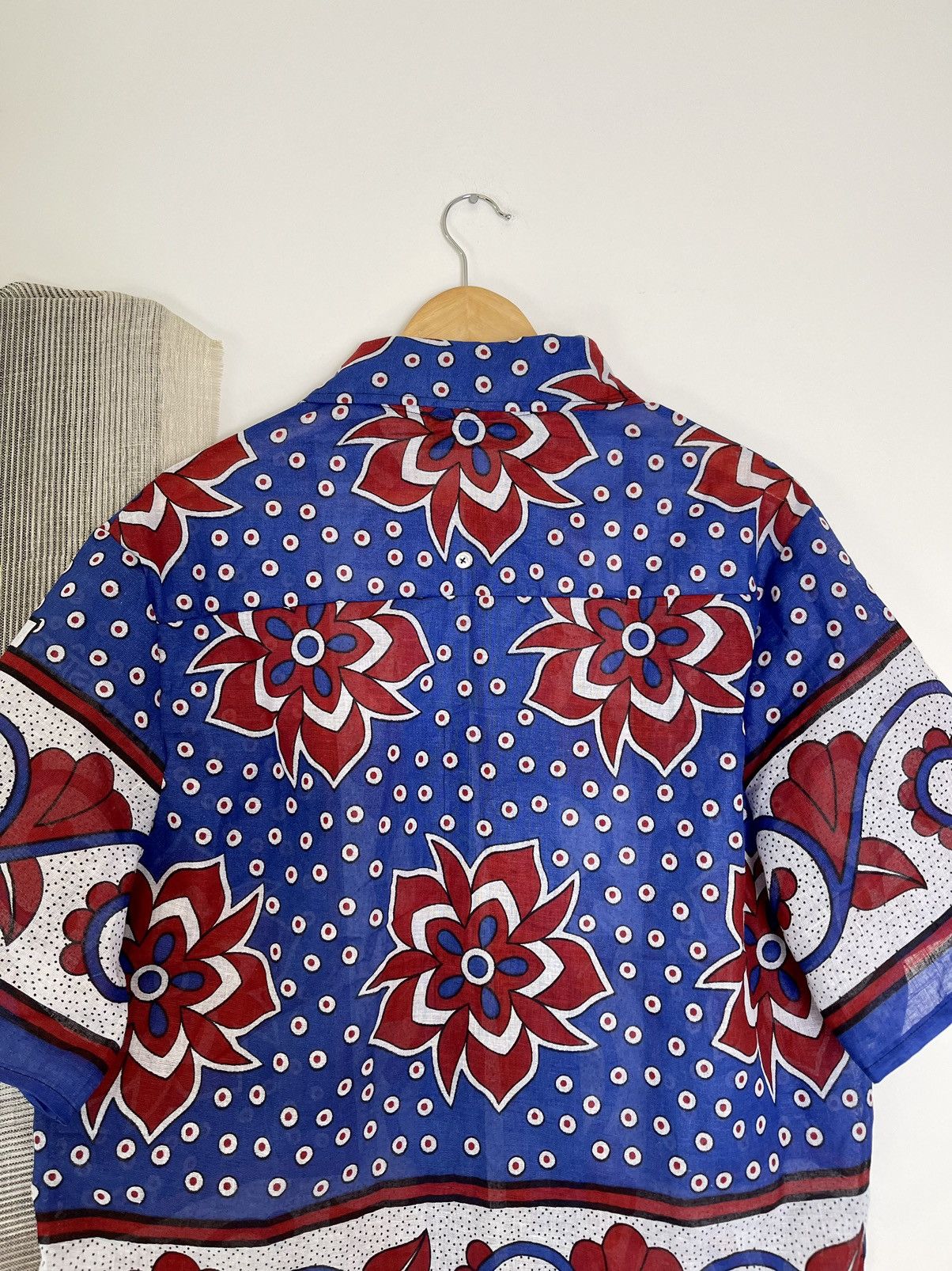 Chorley Ss24 handmade Indian print camp collar bowling shirt Size US L / EU 52-54 / 3 - 3 Thumbnail