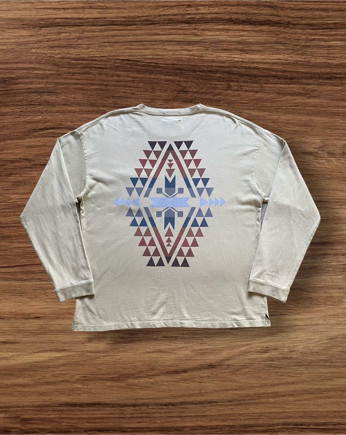 Japanese Brand Pendleton Navajo Long Sleeve Tee Size US L / EU 52-54 / 3 - 1 Thumbnail