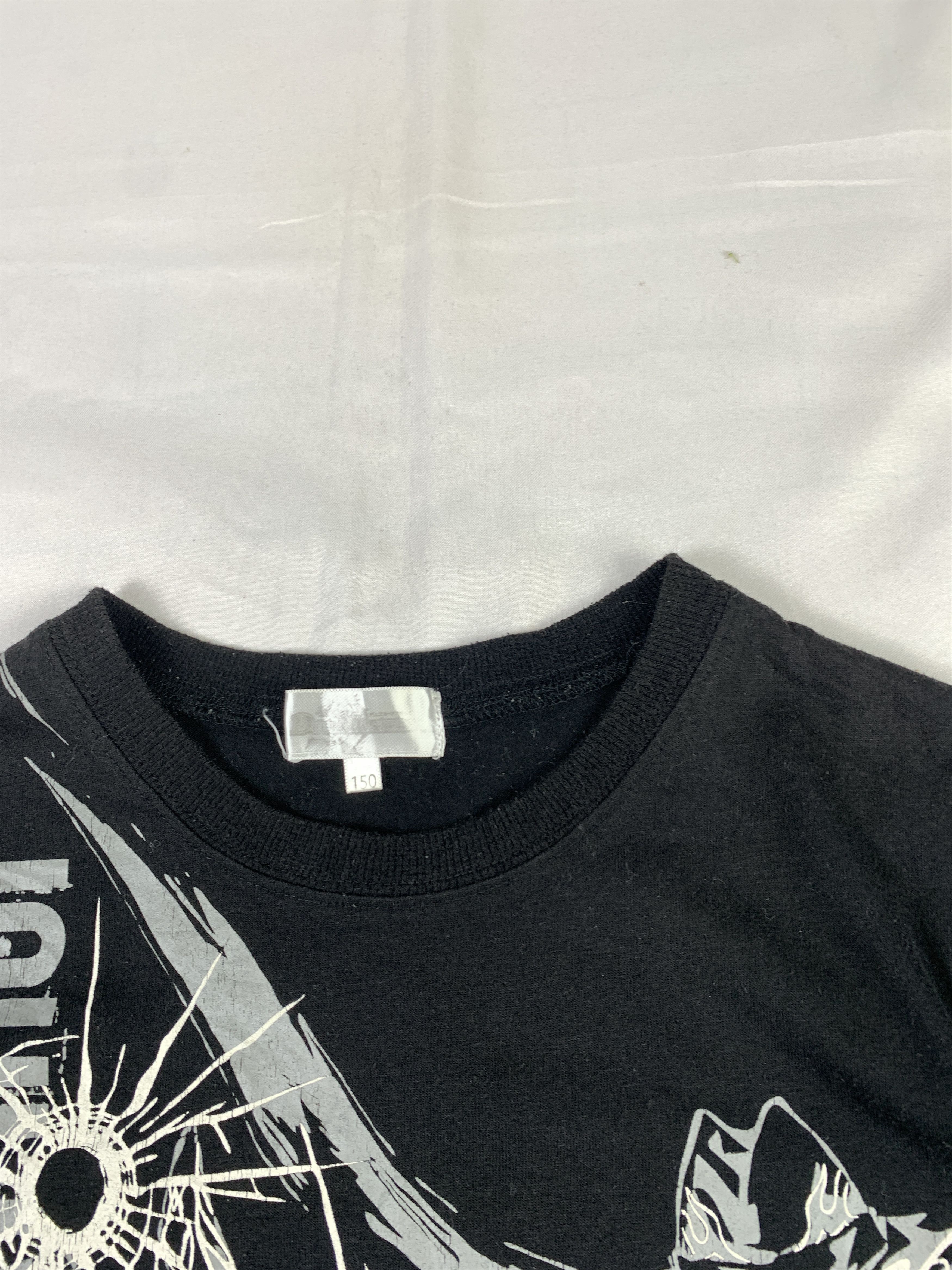 Anime Duel Masters Black Icon Mega Print Tee (S) Size S / US 4 / IT 40 - 9 Thumbnail