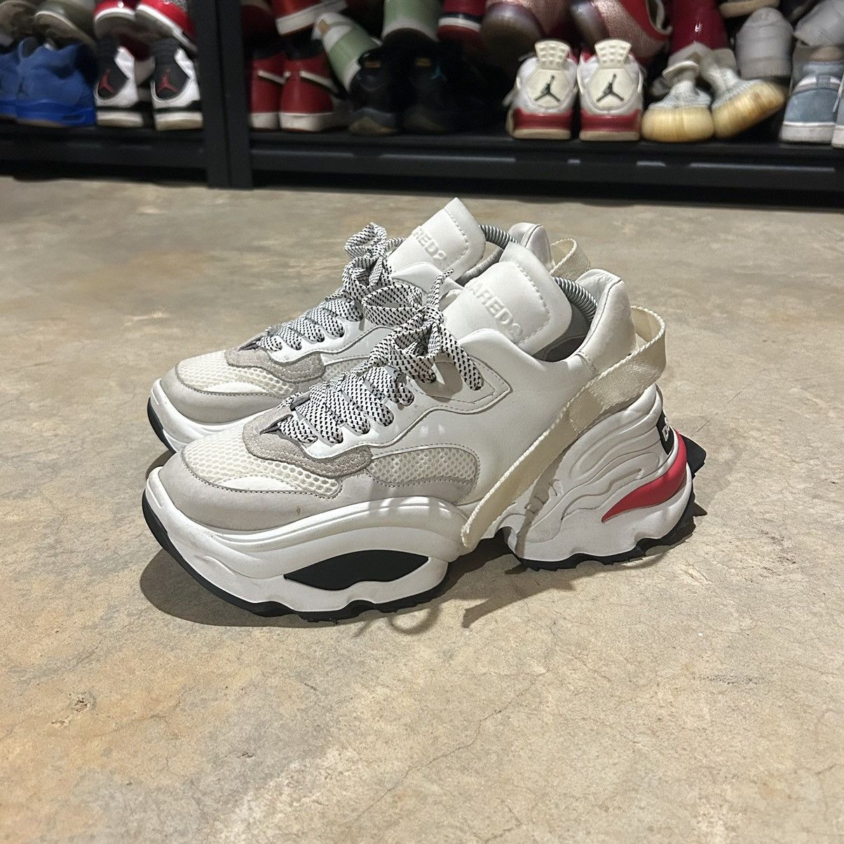 Designer × Dsquared2 Dsquared2 The Giant K2 Technical Fabric Sneakers EU 40 Size US 7 / EU 40 - 1 Thumbnail