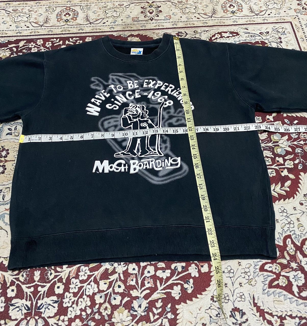 Vintage Vintage Mosh boarding surf boarding sweatshirt Size US L / EU 52-54 / 3 - 10 Thumbnail